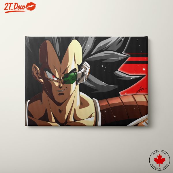Dragon Ball Character Art with Bold Colors