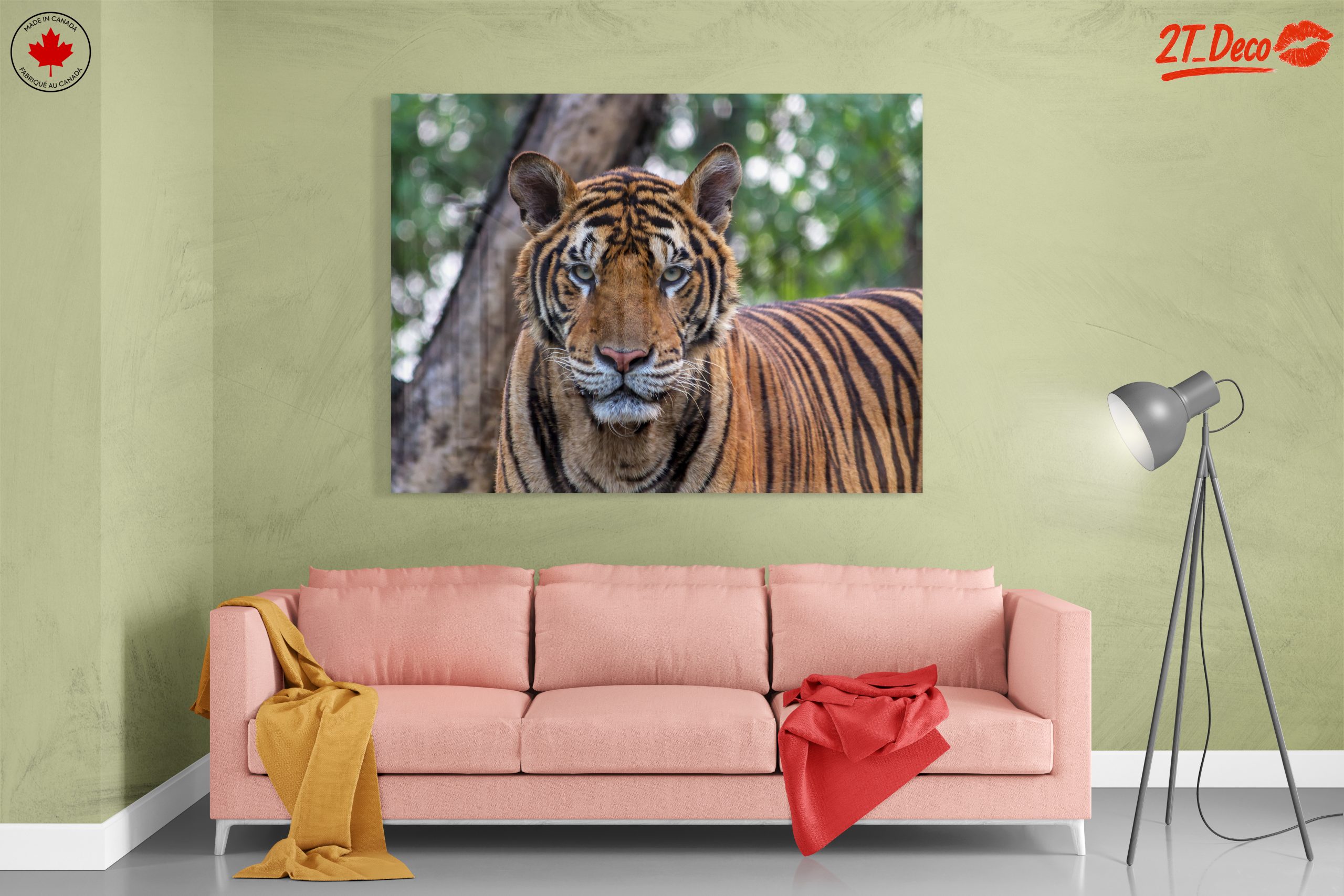 Realistic Tiger Wall Art for Animal Lovers - Image 7