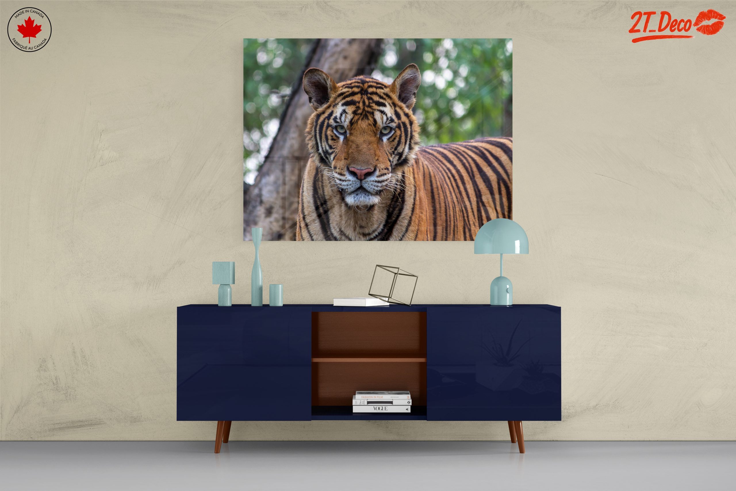 Realistic Tiger Wall Art for Animal Lovers - Image 8