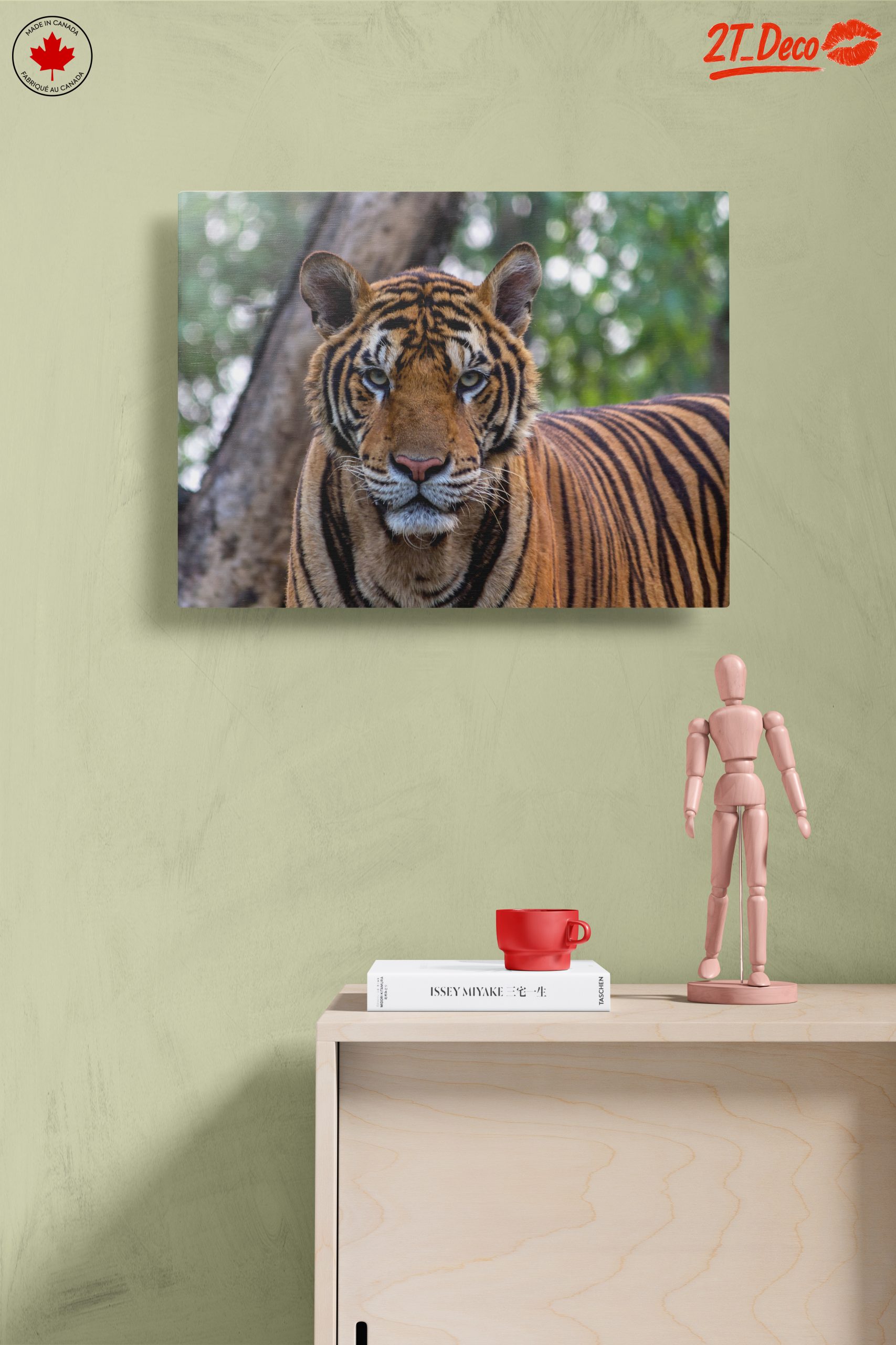 Realistic Tiger Wall Art for Animal Lovers - Image 14