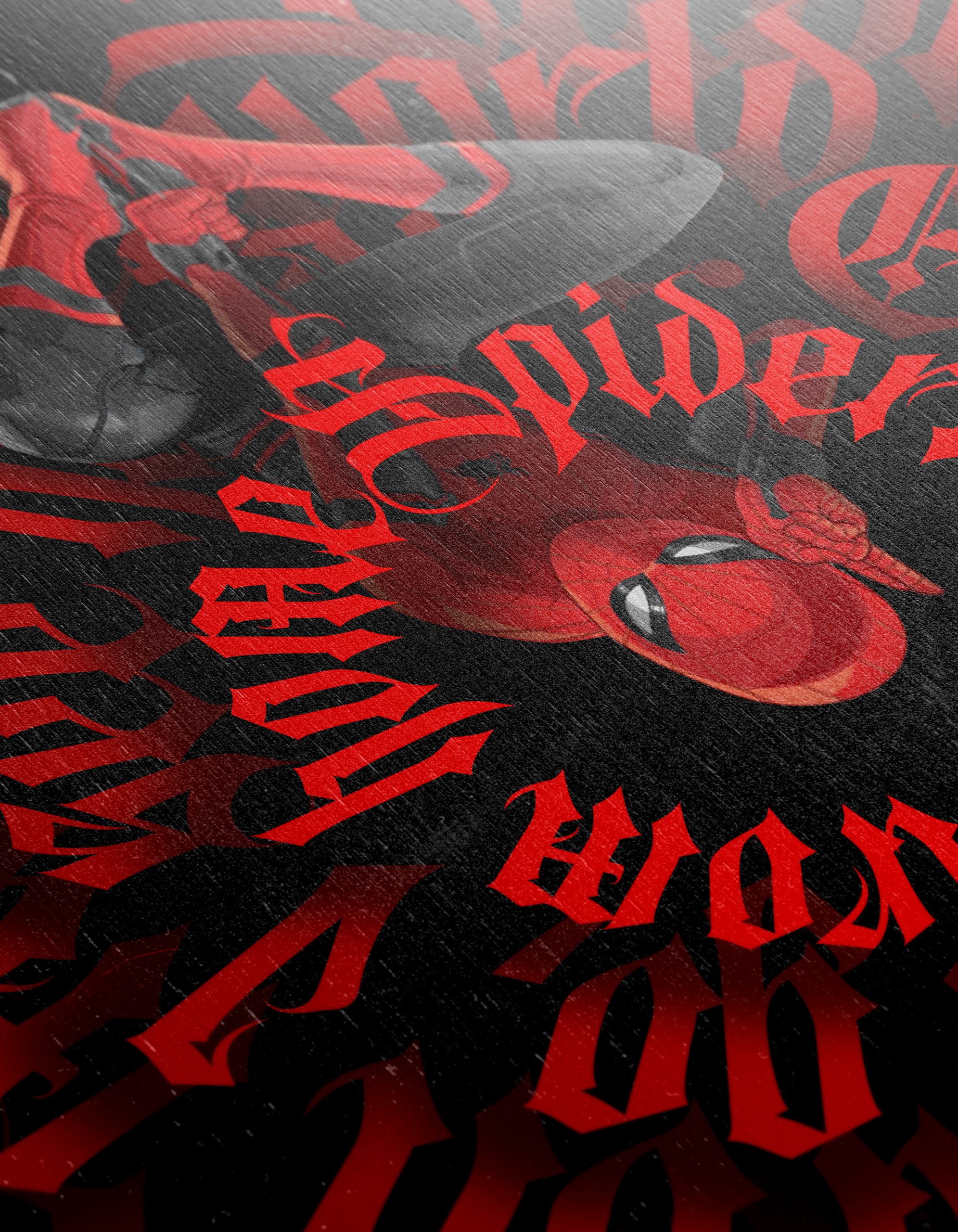 Dynamic Spider-Man Art with Bold Typography - Image 12