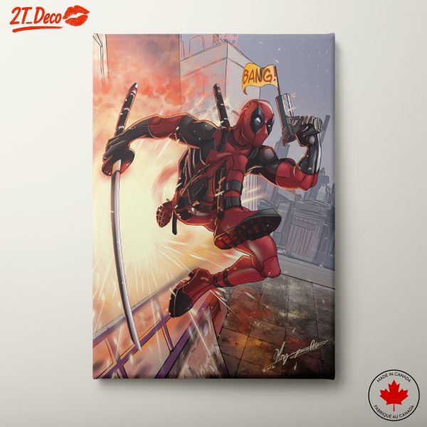 Dynamic Deadpool Action Scene