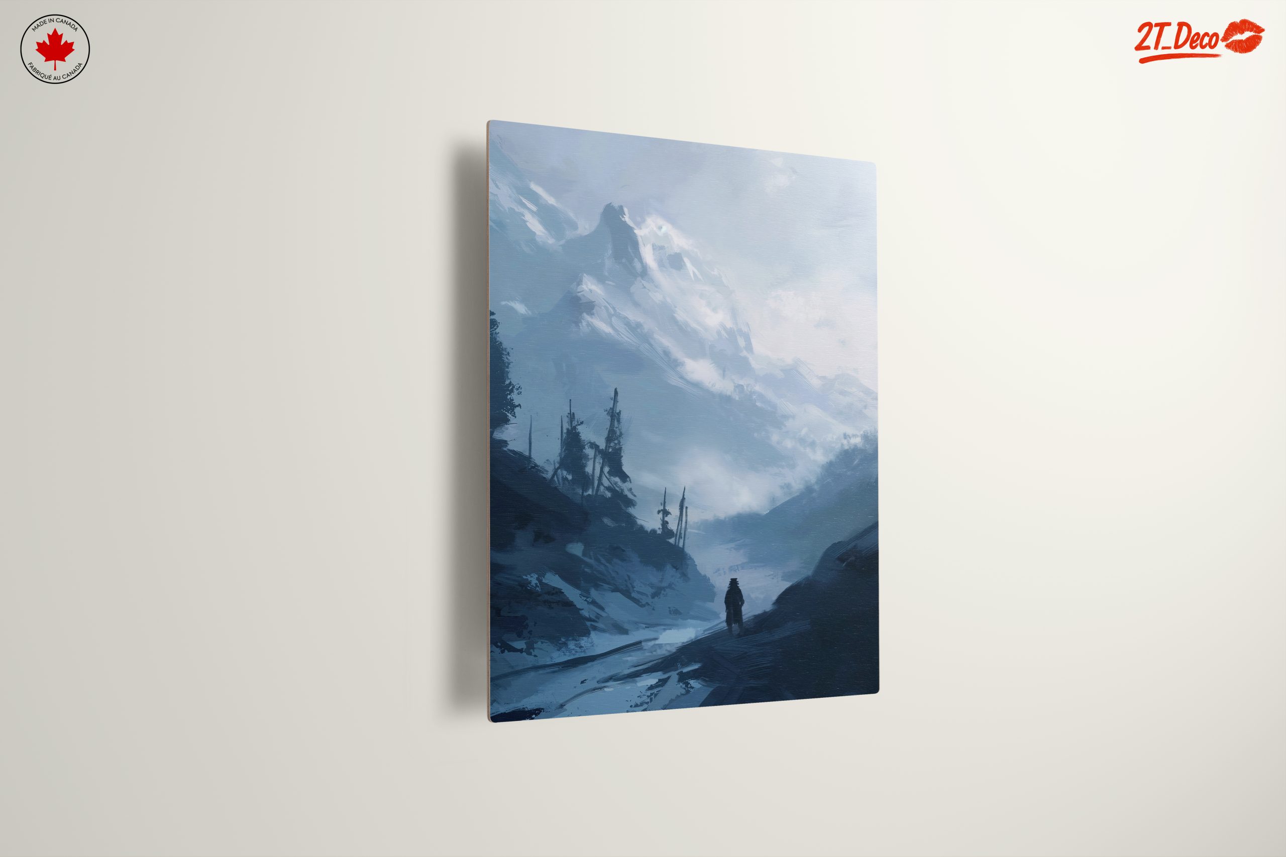 Mysterious Mountain Landscape Artwork - Image 13