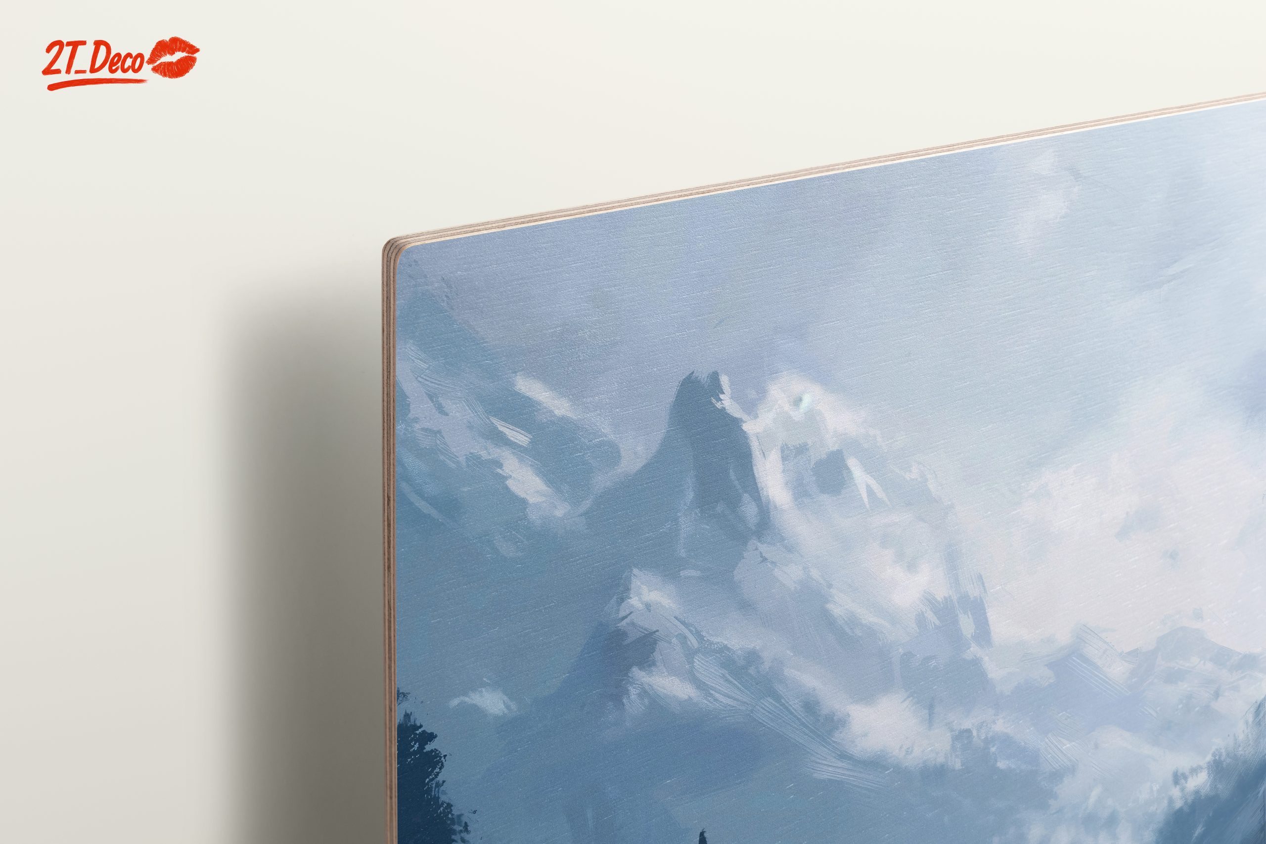 Mysterious Mountain Landscape Artwork - Image 15