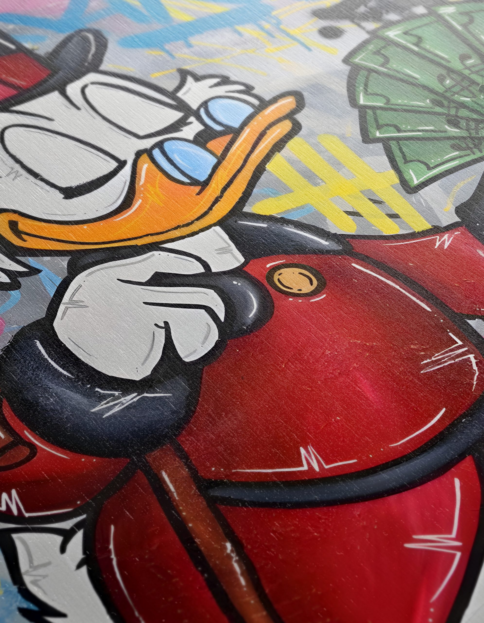 Stylized Scrooge McDuck in Urban Art - Image 12