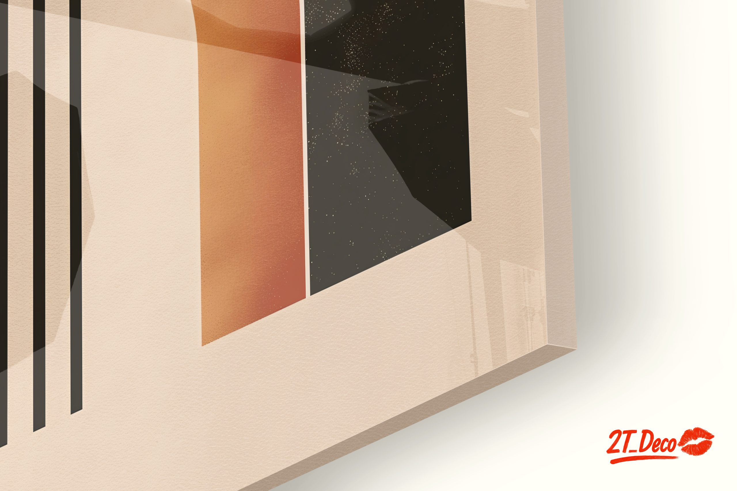 Geometric Abstract Art with Earthy Tones 2 - Image 9