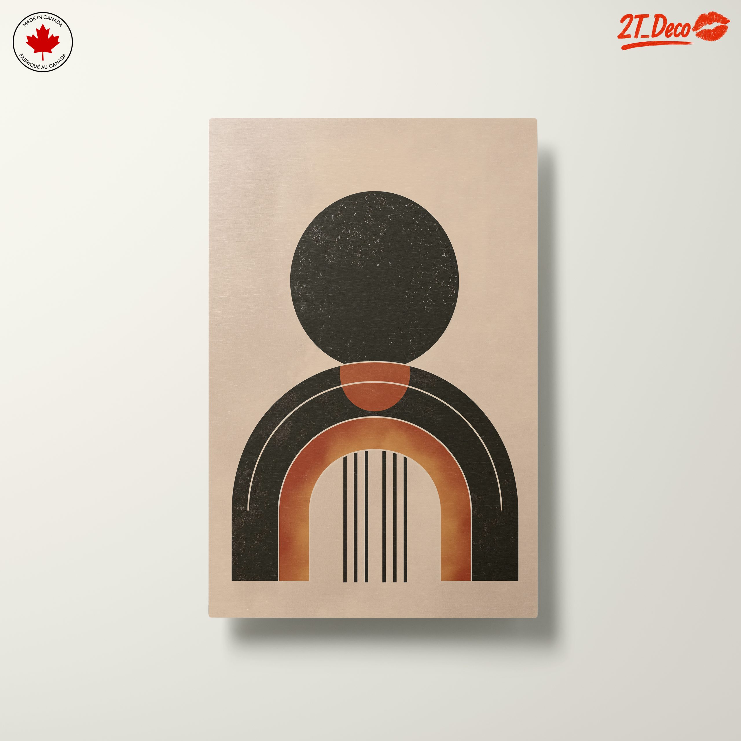 Geometric Abstract Art with Earthy Tones 2 - Image 10