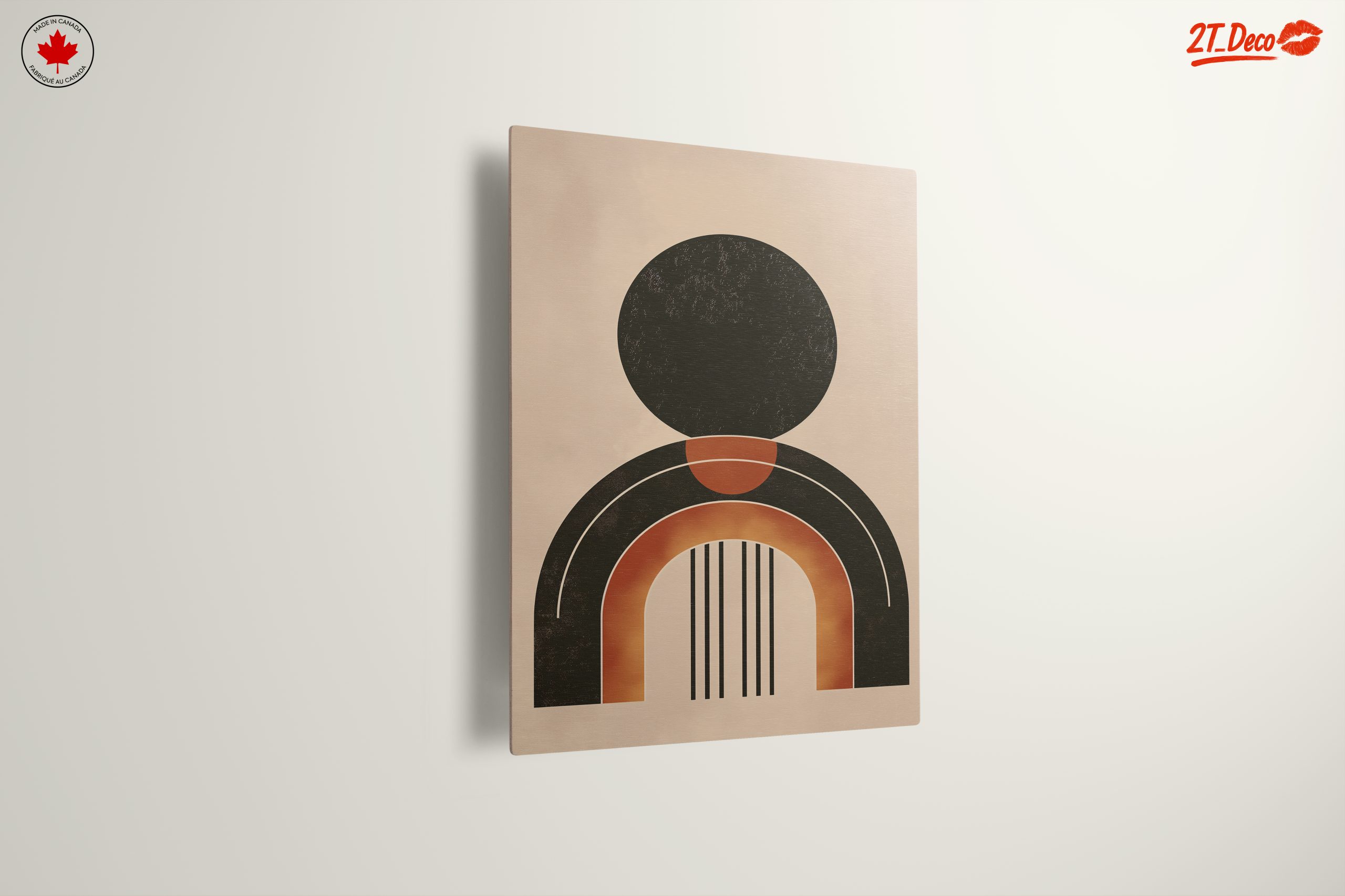Geometric Abstract Art with Earthy Tones 2 - Image 13