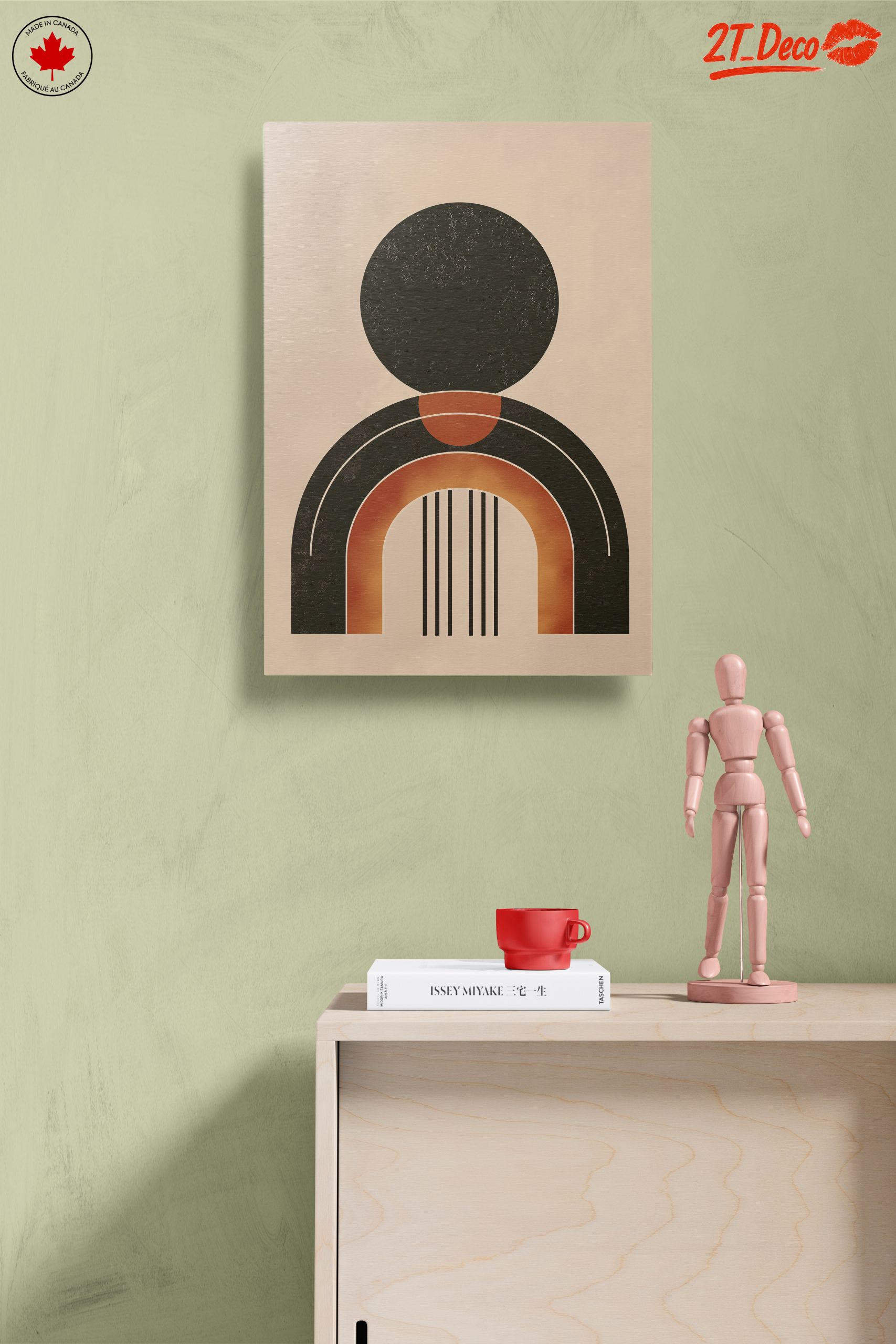 Geometric Abstract Art with Earthy Tones 2 - Image 14