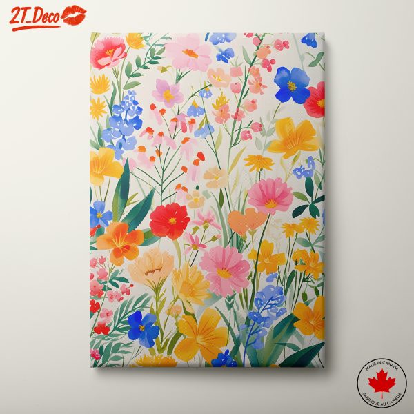Colorful Floral Arrangement Art 3
