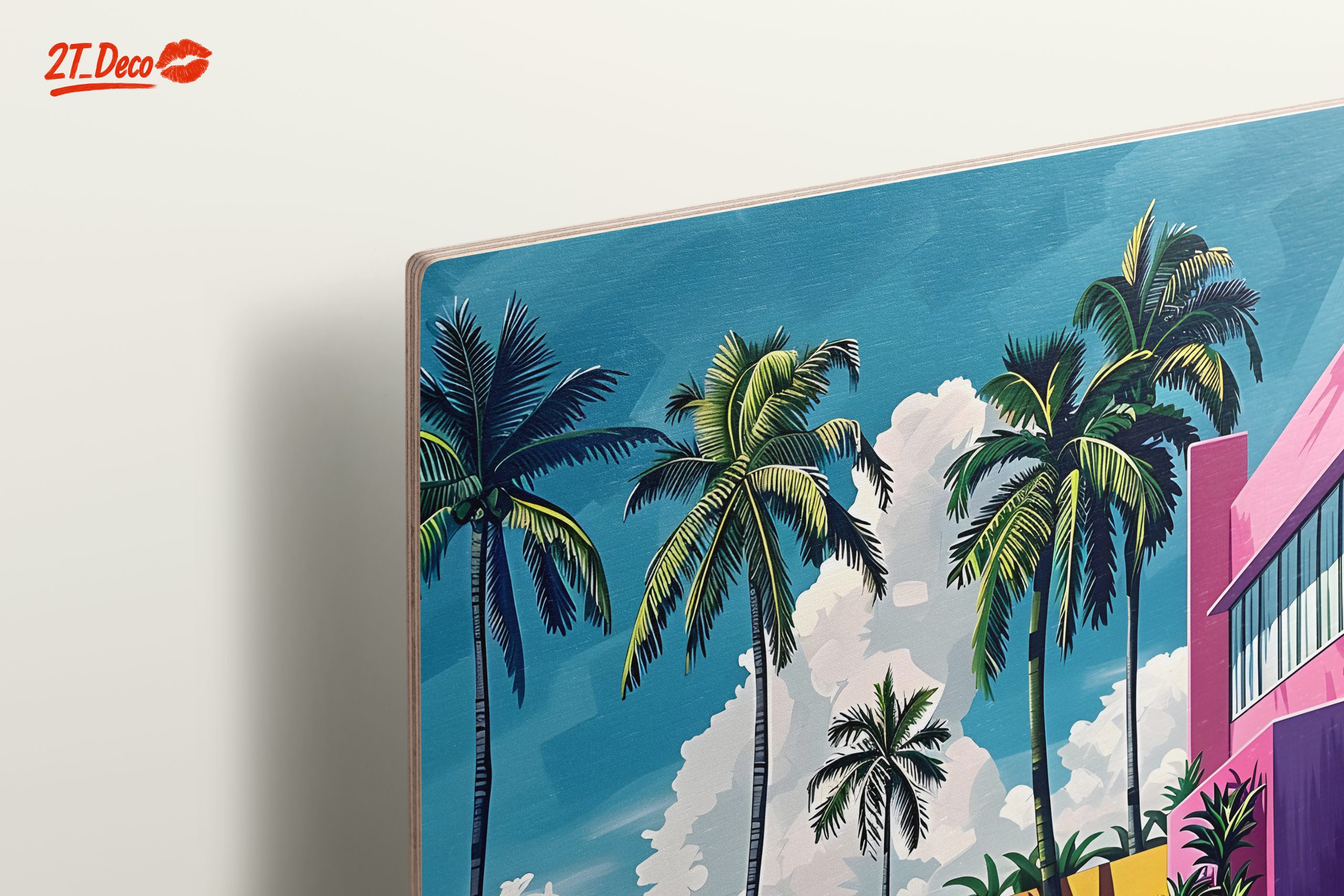 Tropical Poolside Paradise with Palm Trees - Image 15