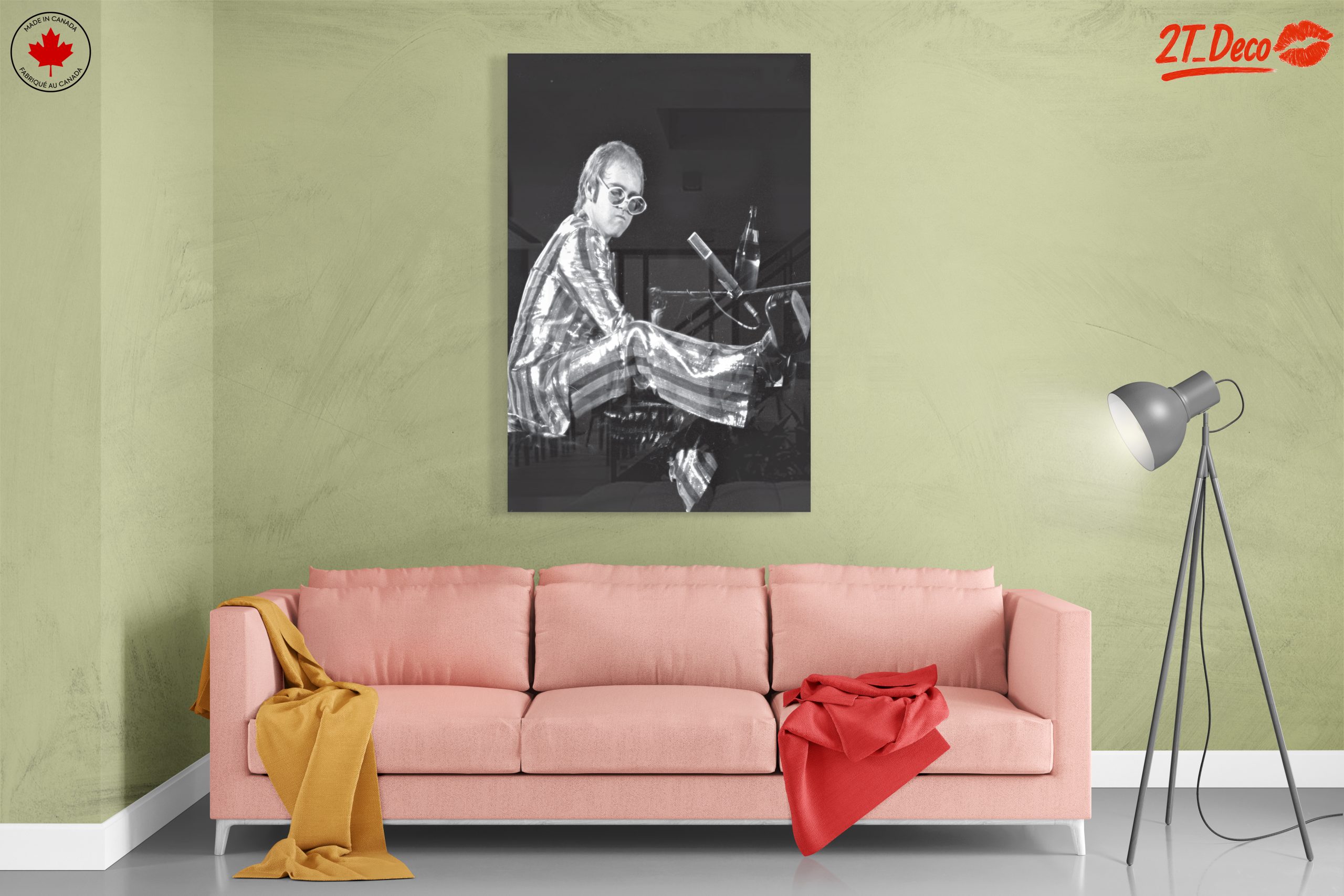 Elton John Live Performance Art - Image 7