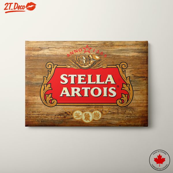 Stella Artois Beer Label Art