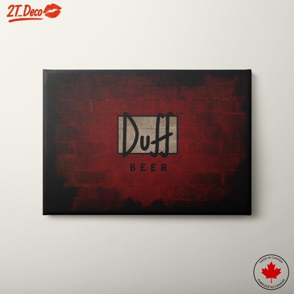Duff Beer Logo Wall Art