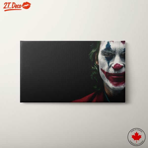 Joker Portrait Art with Dramatic Lighting