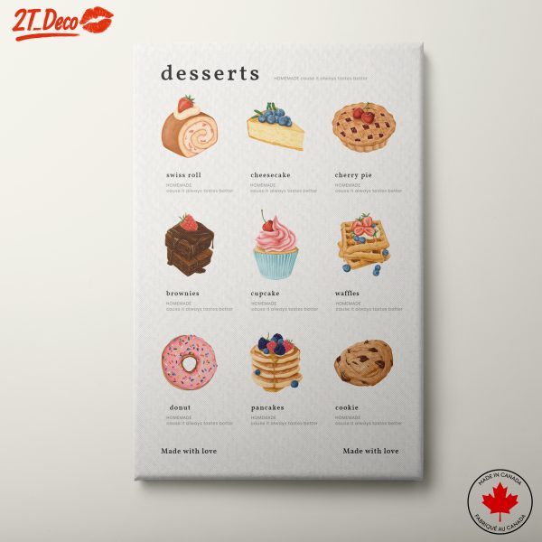 Delightful Desserts Still Life Art