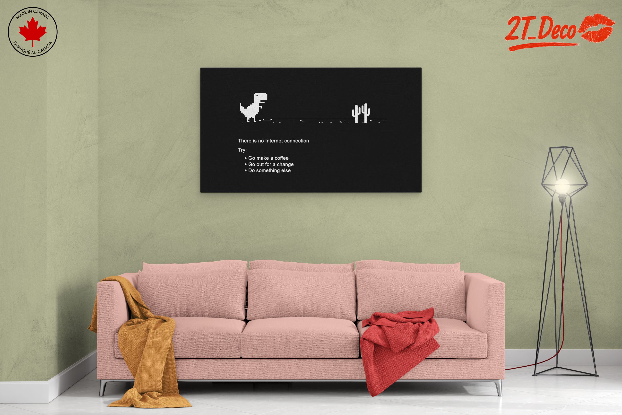 Dinosaur Game Artwork Inspired by Chrome - Image 2