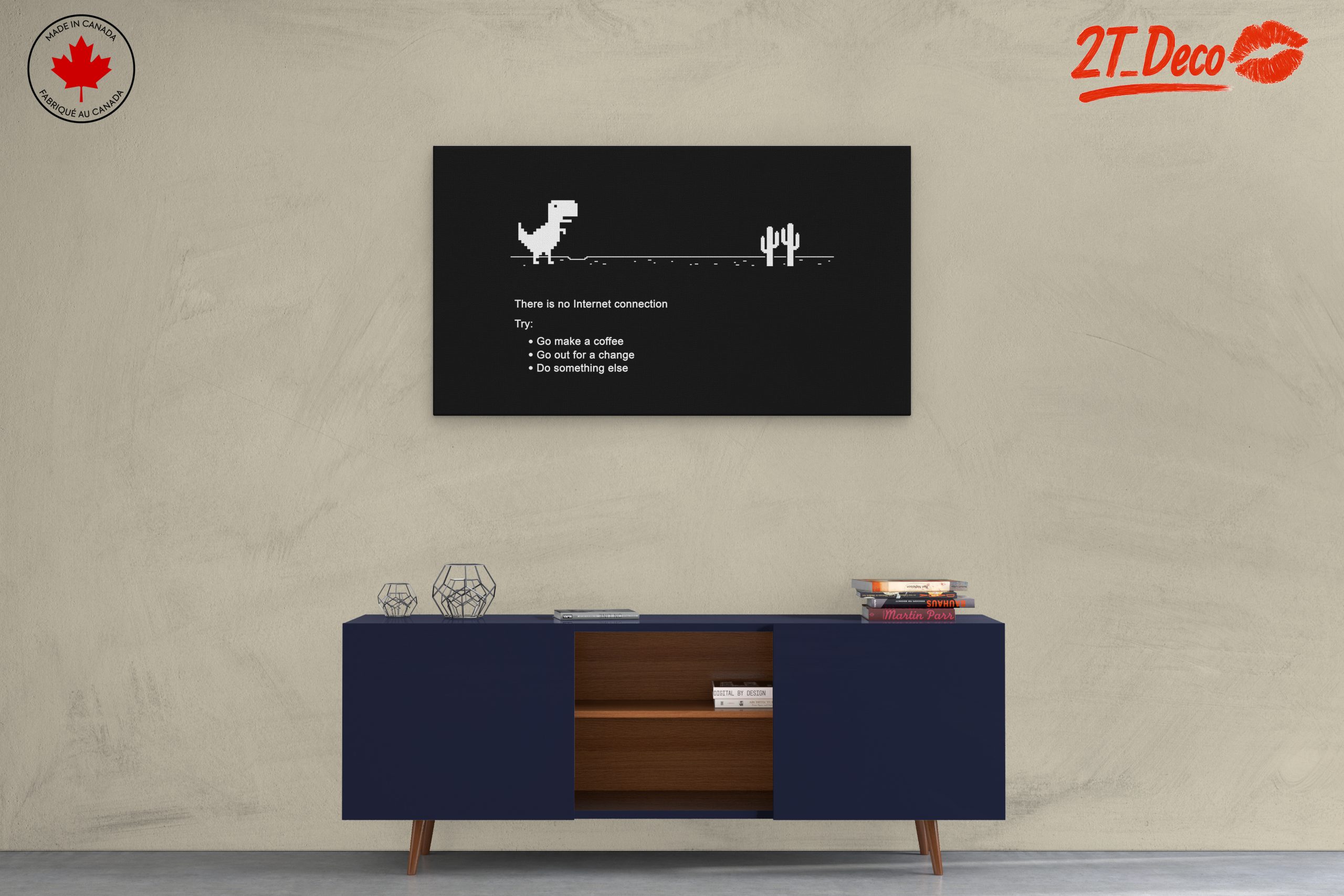 Dinosaur Game Artwork Inspired by Chrome - Image 3