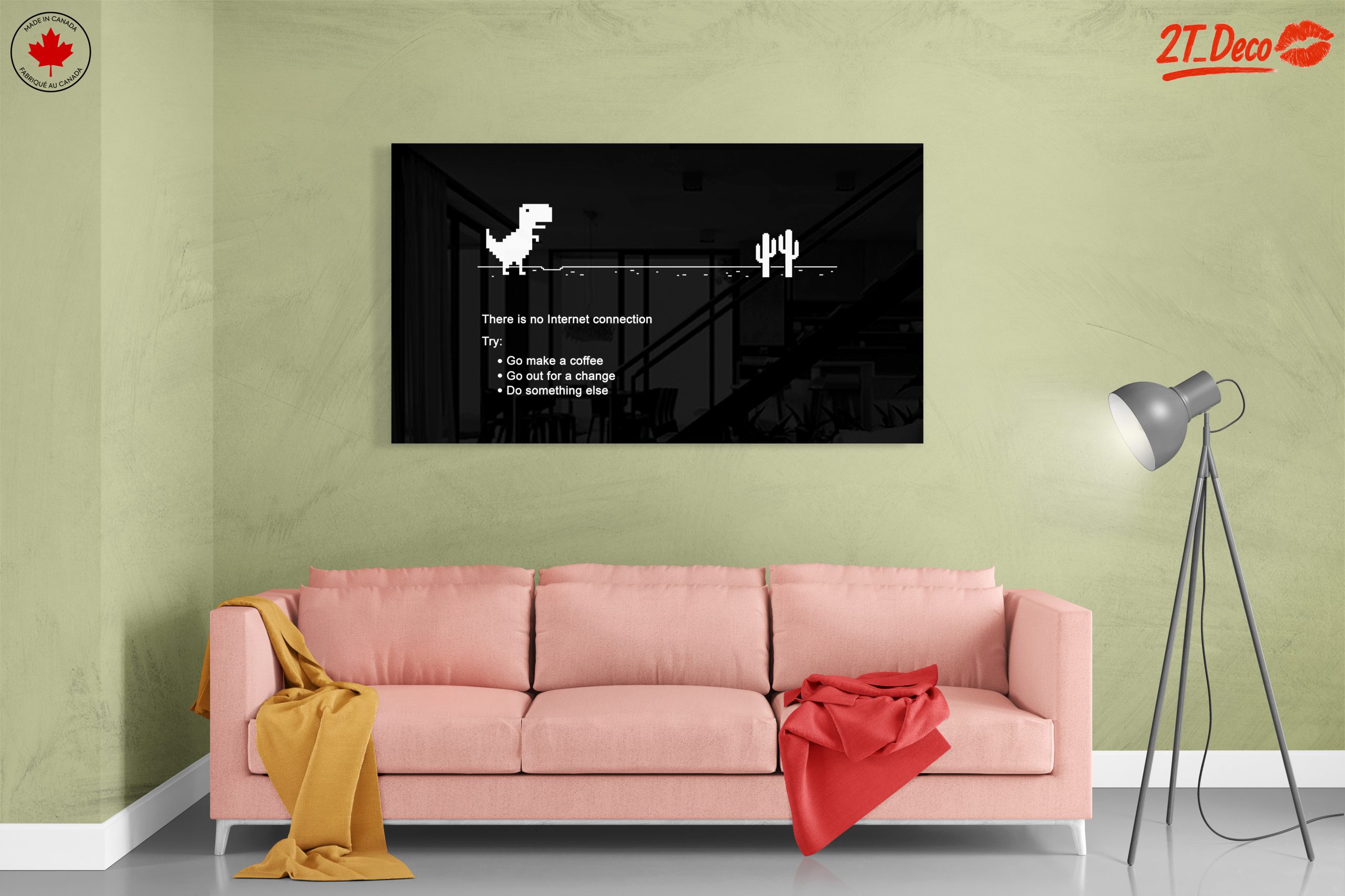 Dinosaur Game Artwork Inspired by Chrome - Image 7