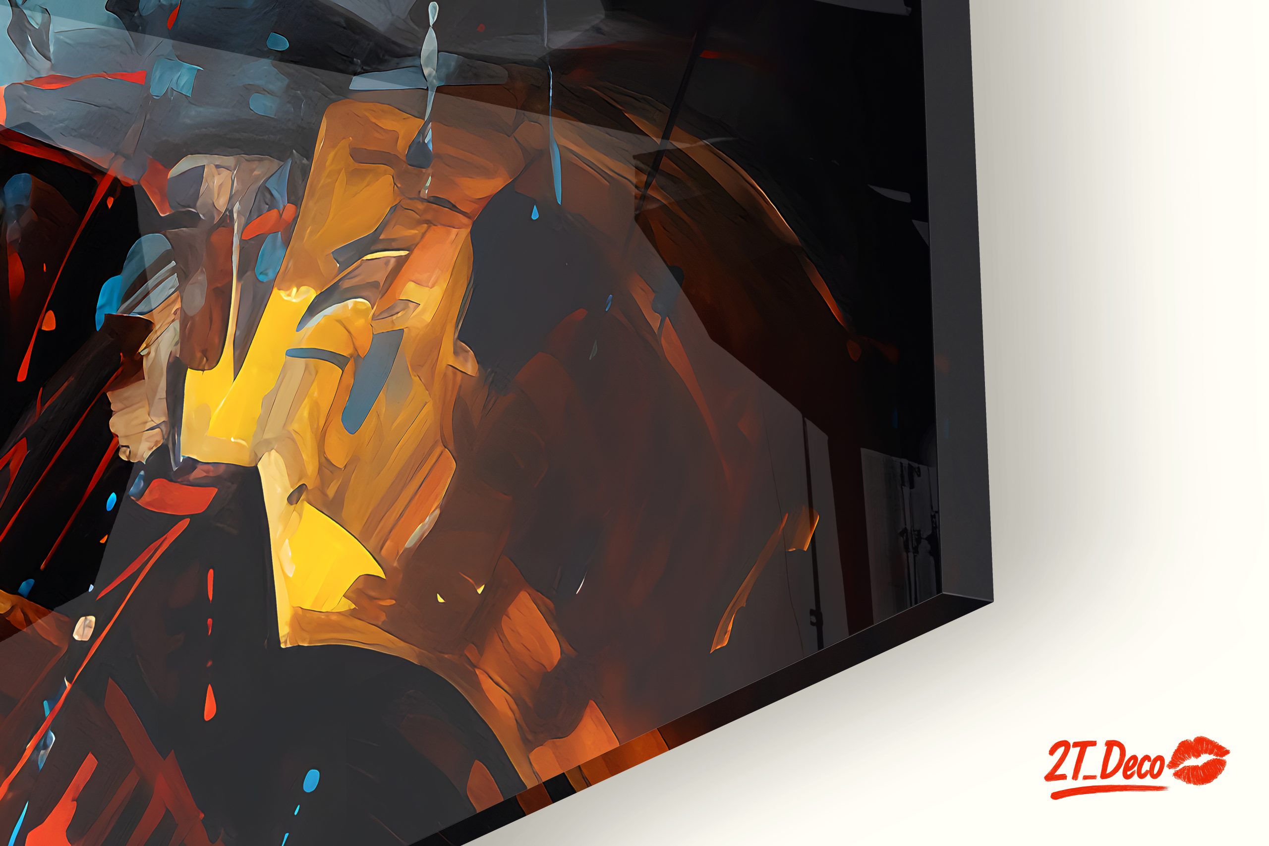 Iron Man Artwork Featuring Bold Colors and Dynamic Style - Image 9