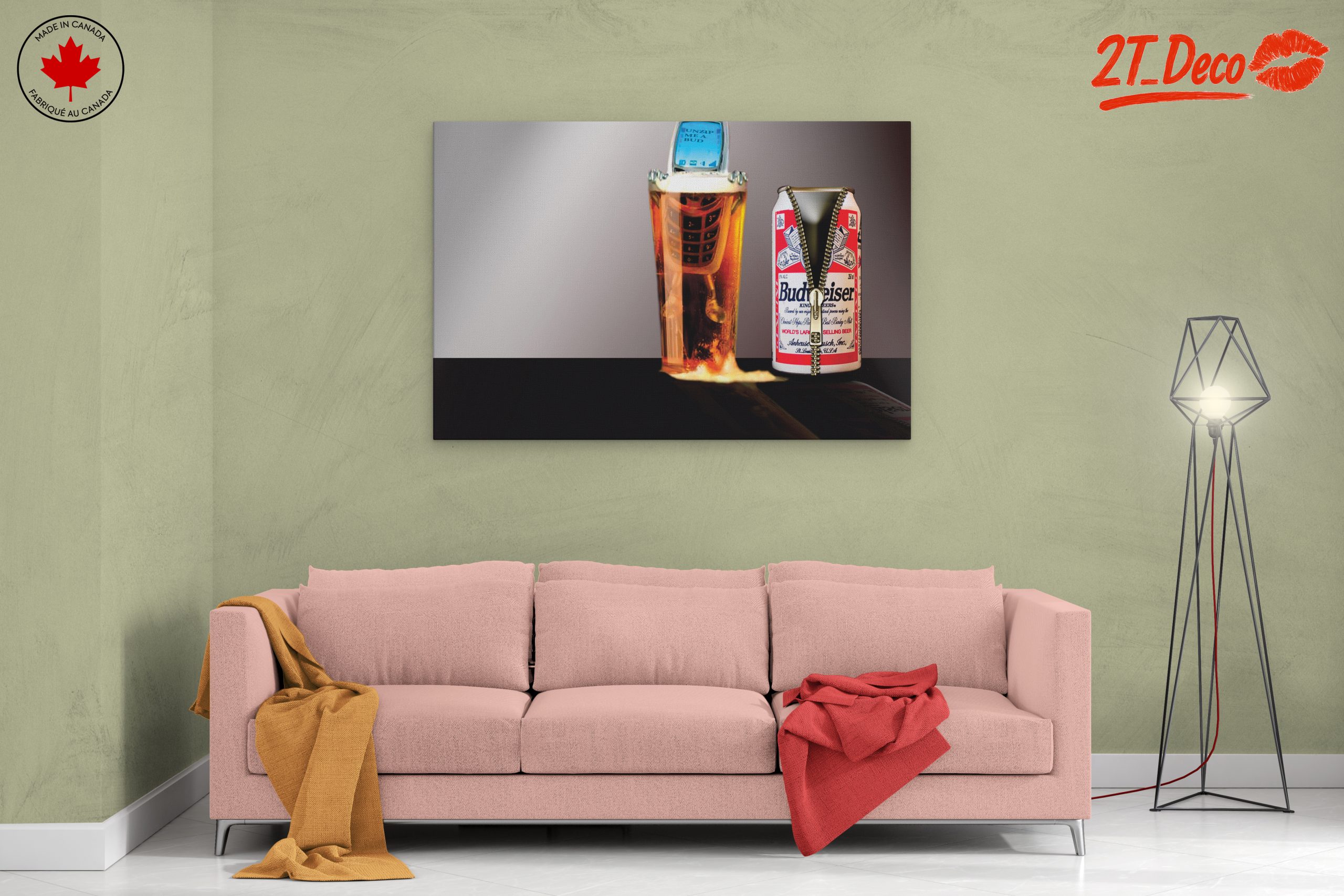Creative Beer Art with Unique Design - Image 2