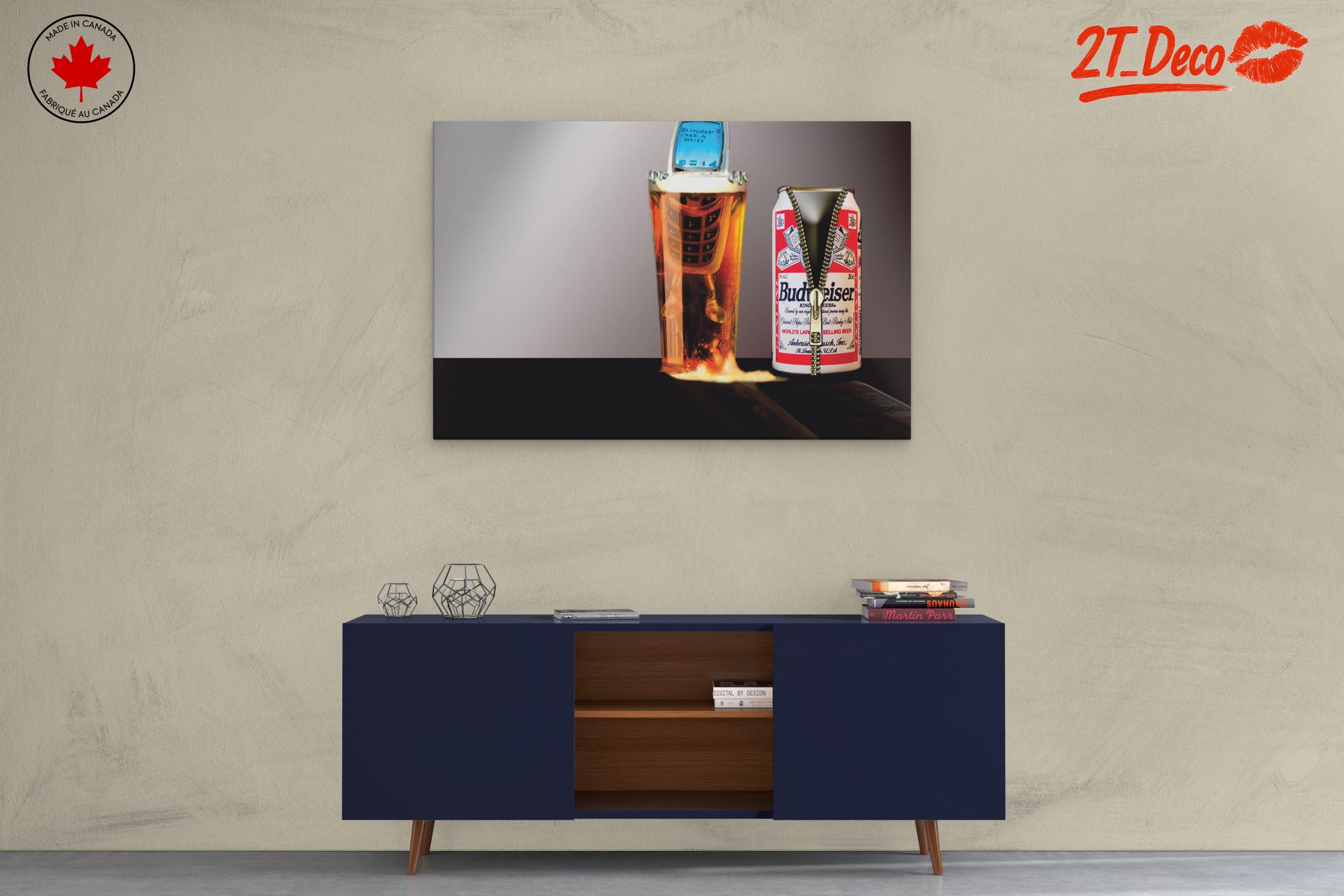 Creative Beer Art with Unique Design - Image 3