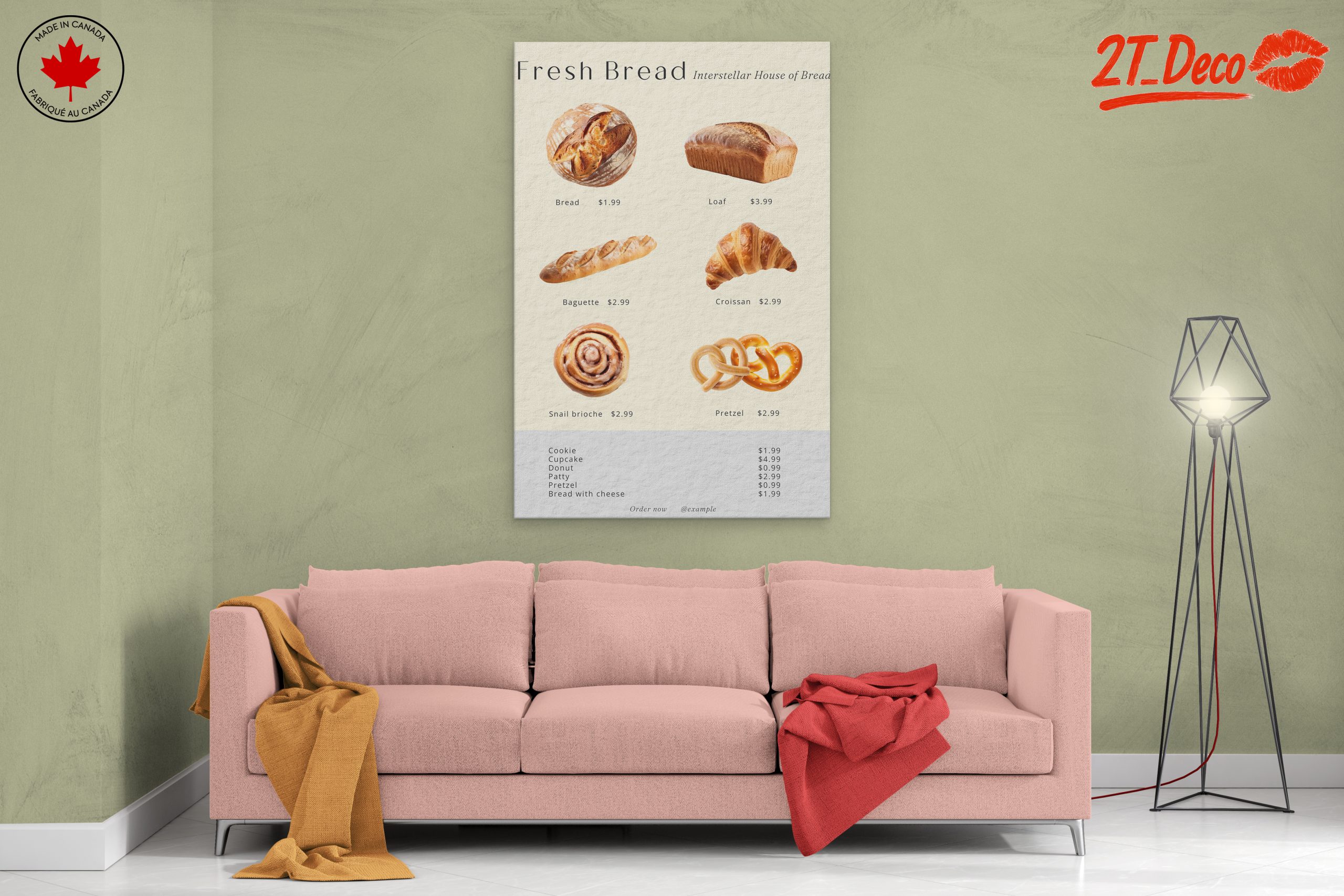 Fresh Breads Still Life Display - Image 2