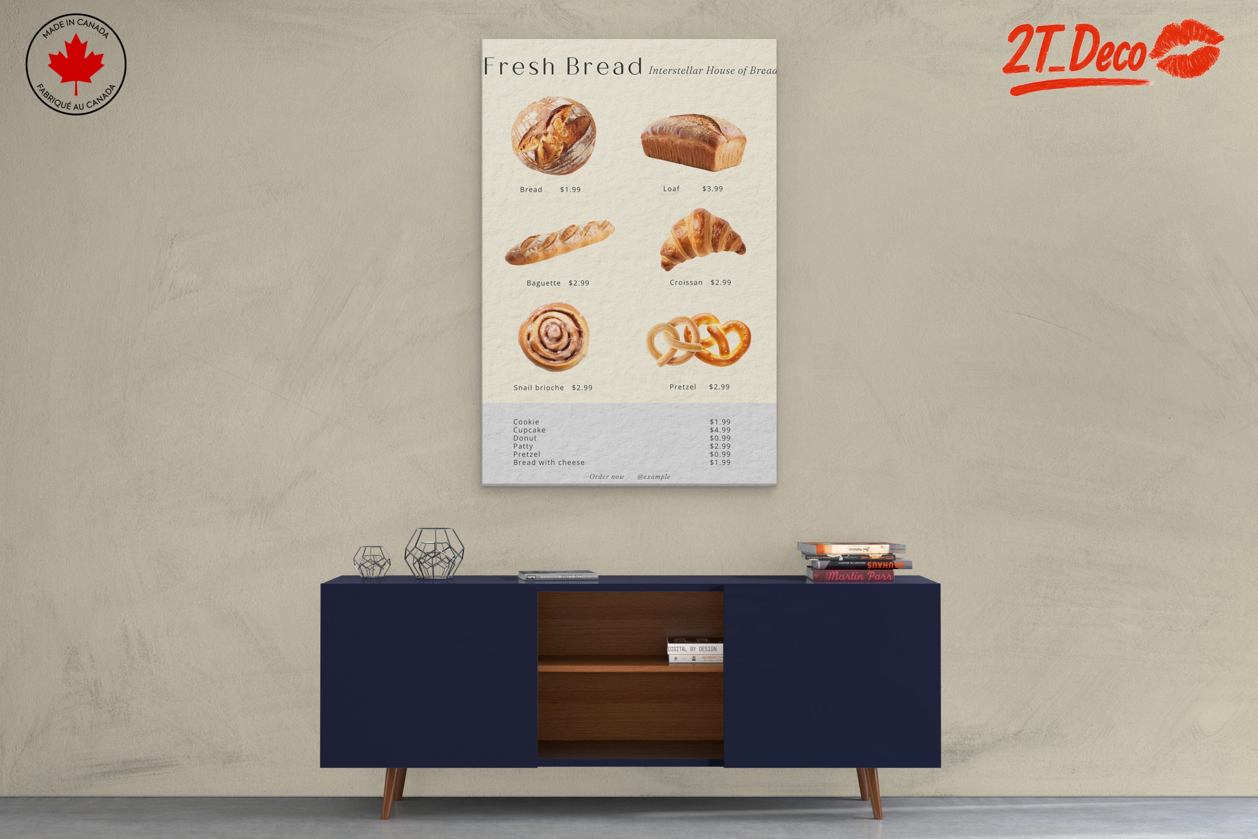 Fresh Breads Still Life Display - Image 3