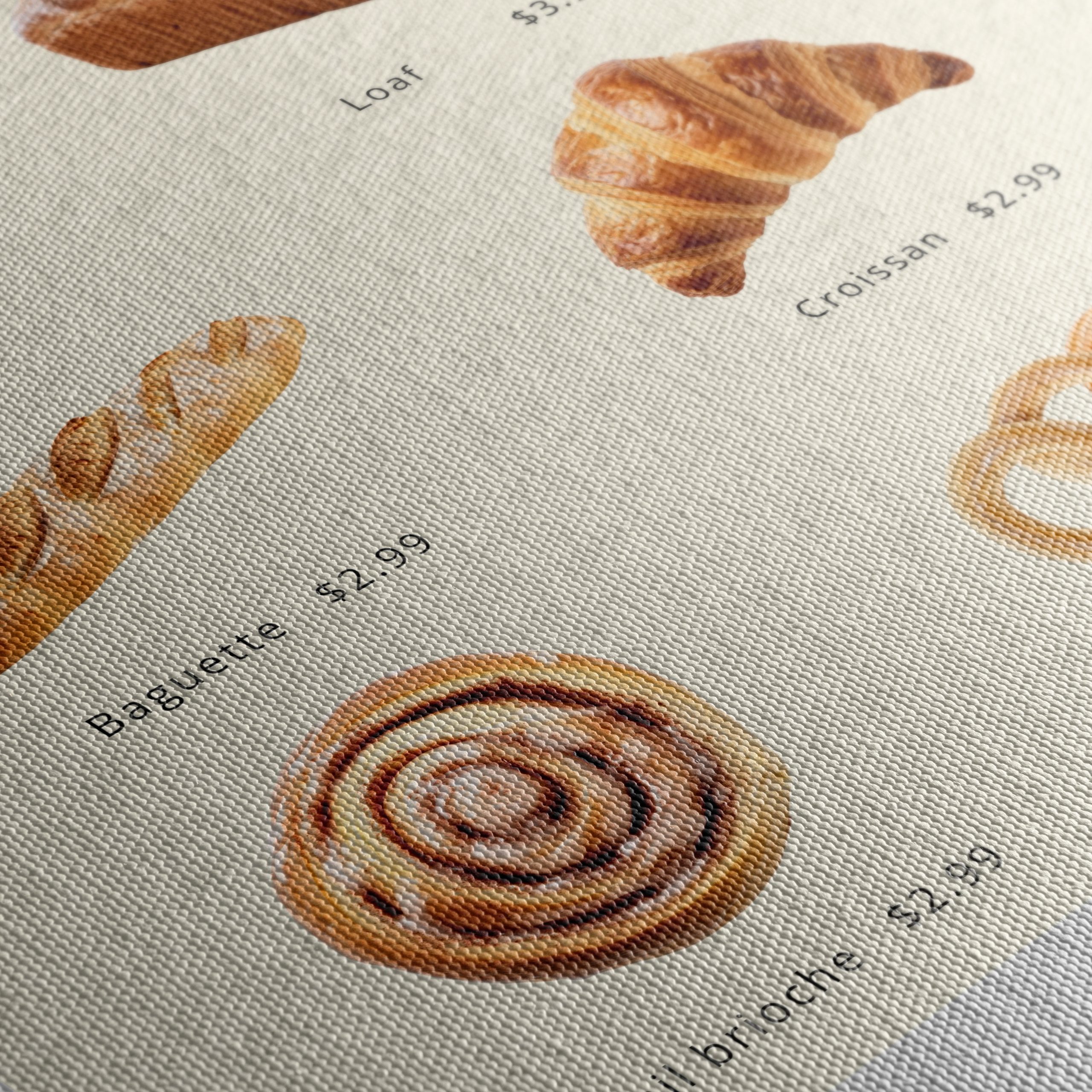 Fresh Breads Still Life Display - Image 5