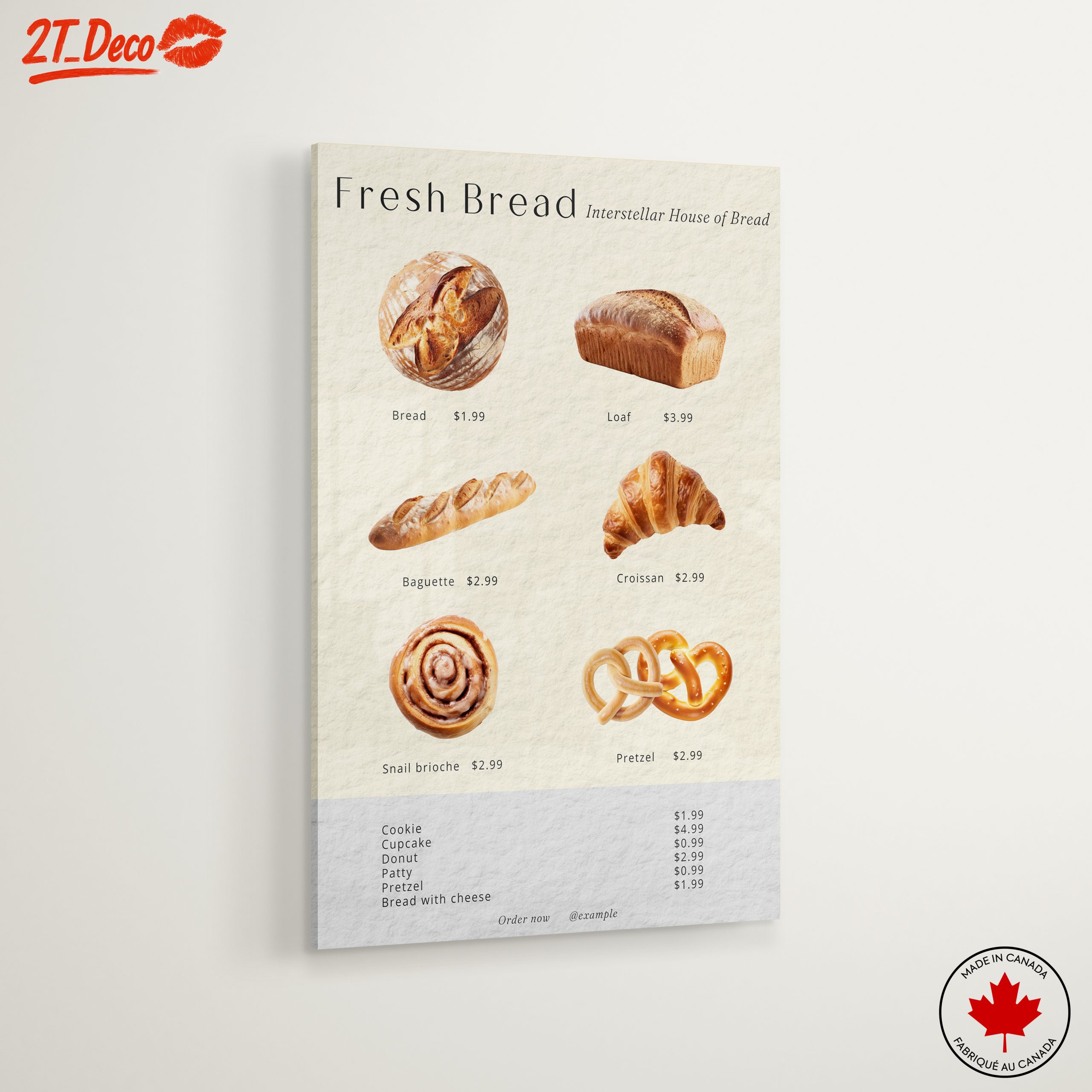 Fresh Breads Still Life Display - Image 6