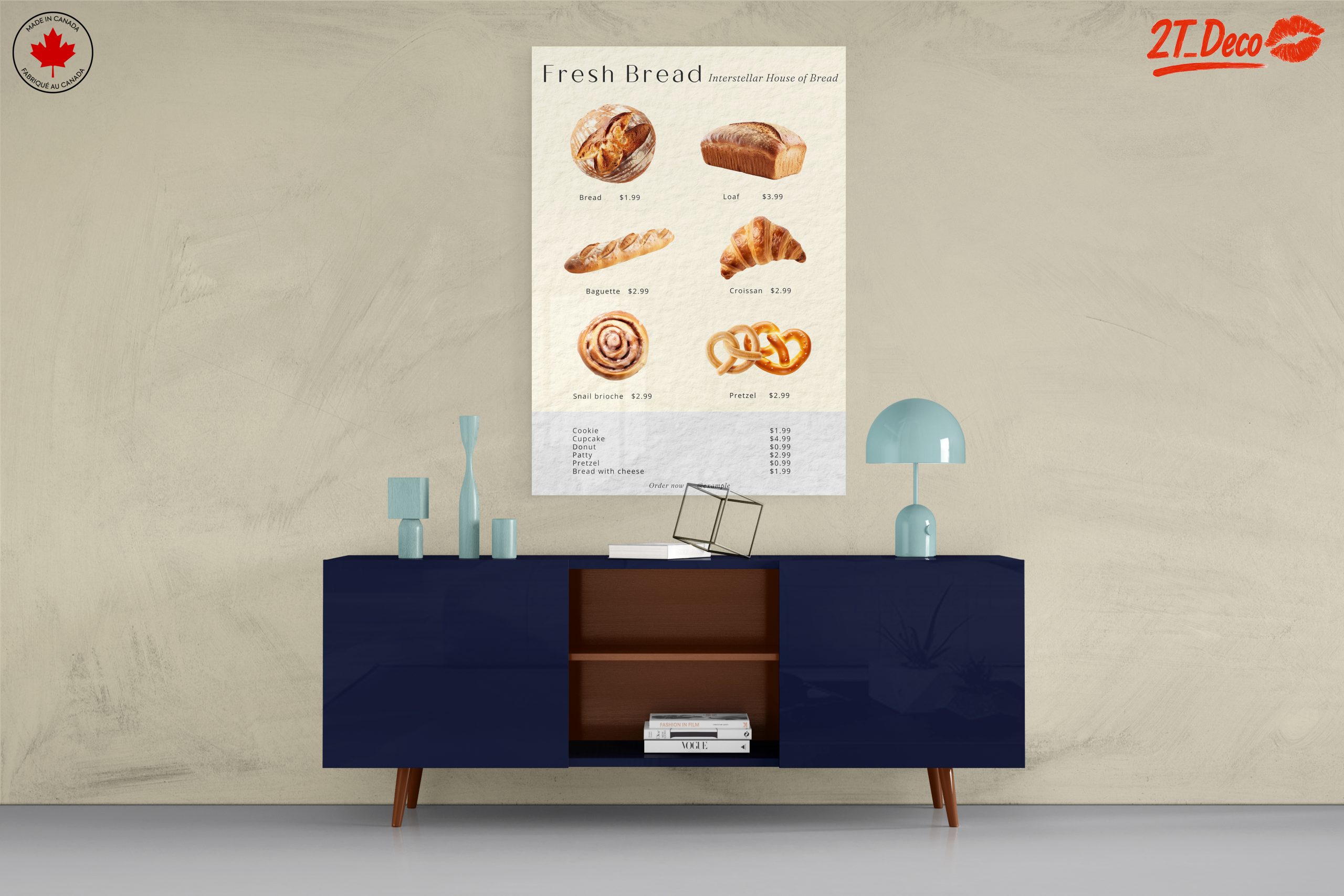 Fresh Breads Still Life Display - Image 8