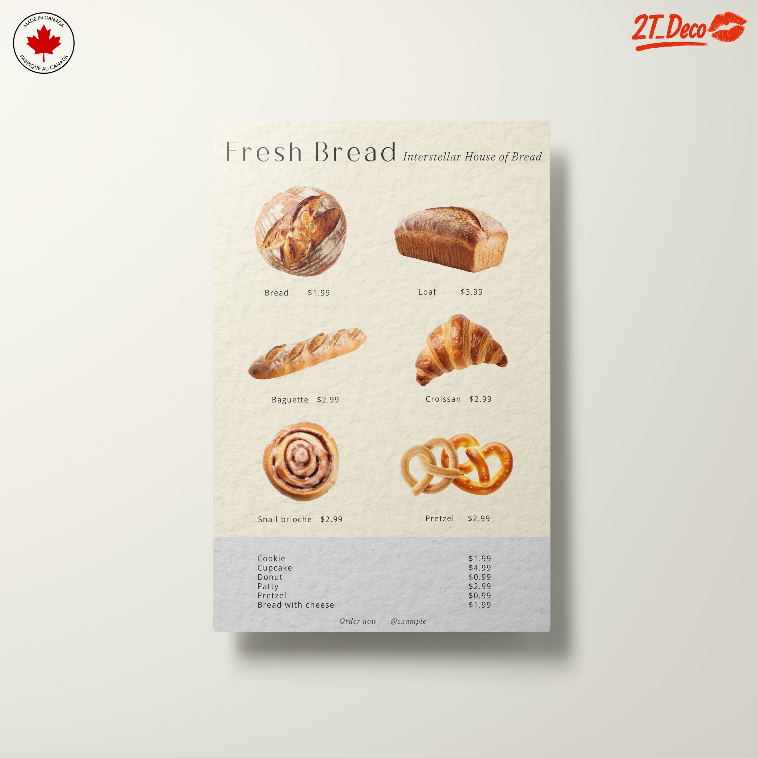 Fresh Breads Still Life Display - Image 10