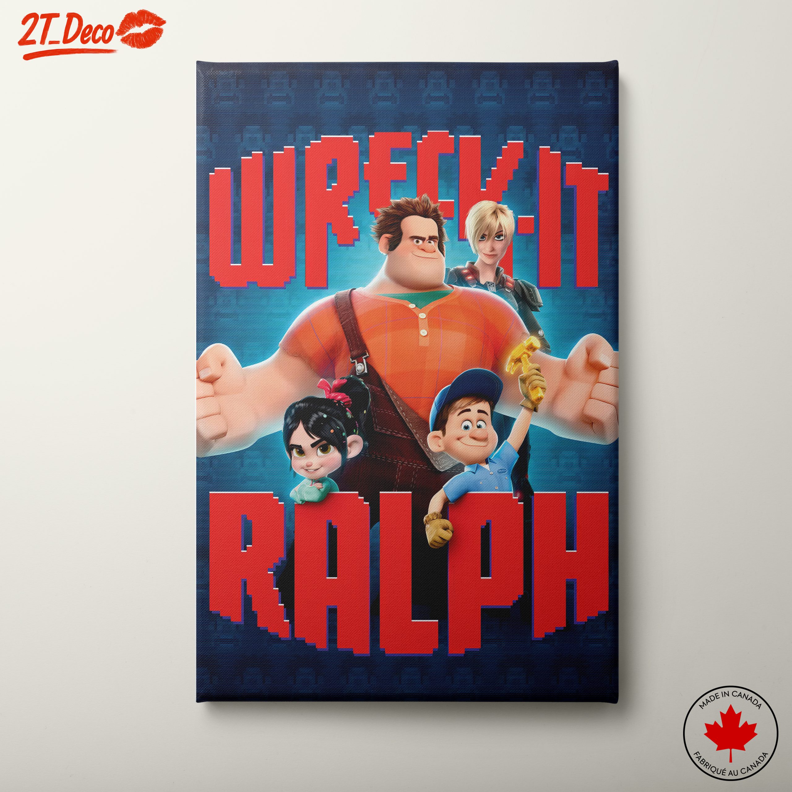 Wreck-It Ralph Movie Art Characters