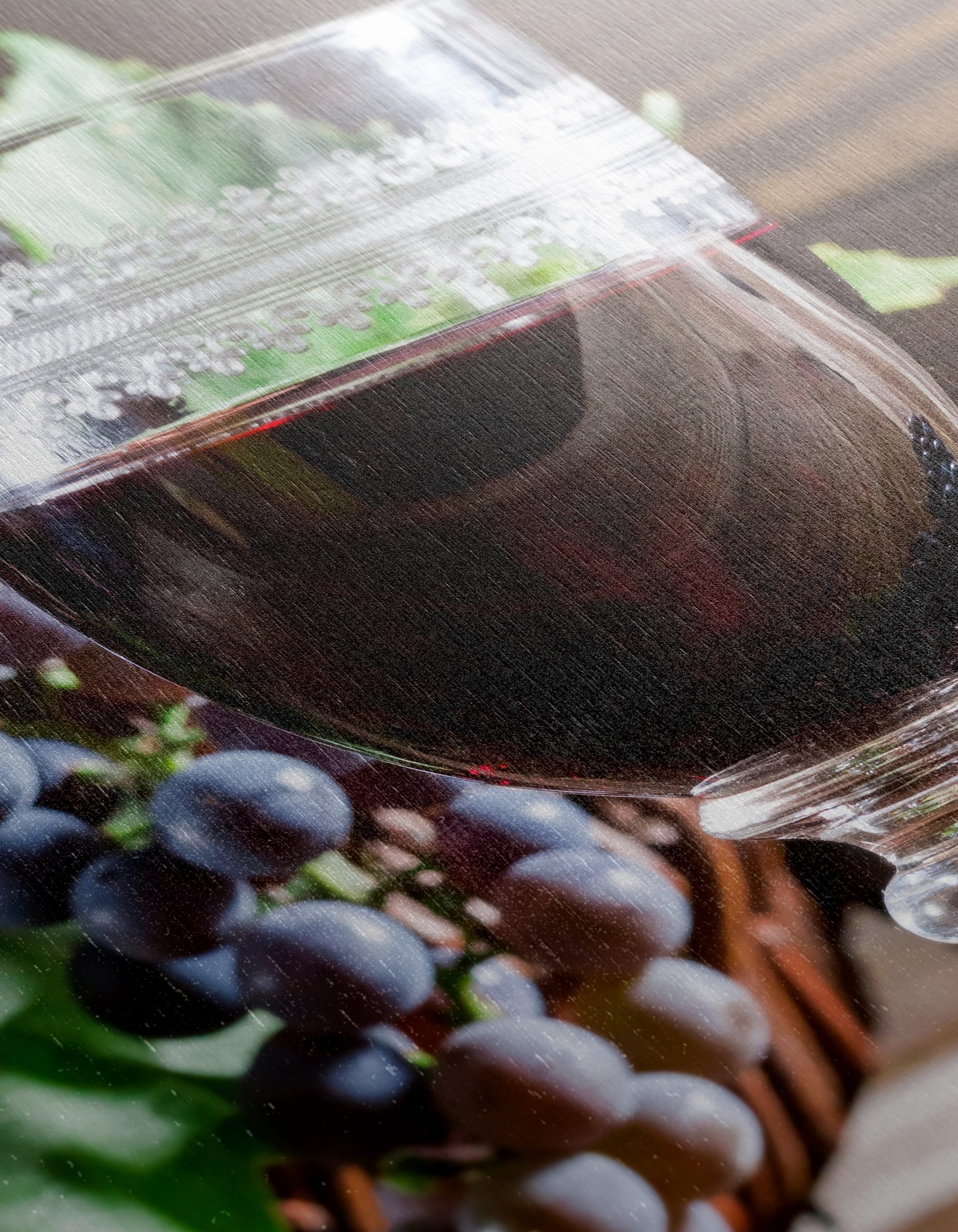 Elegant Wine Still Life with Grapes - Image 12