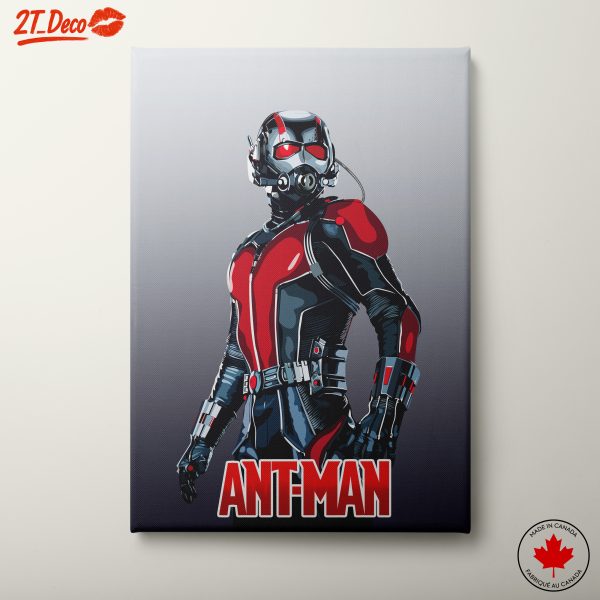 Dynamic Ant-Man Character Art