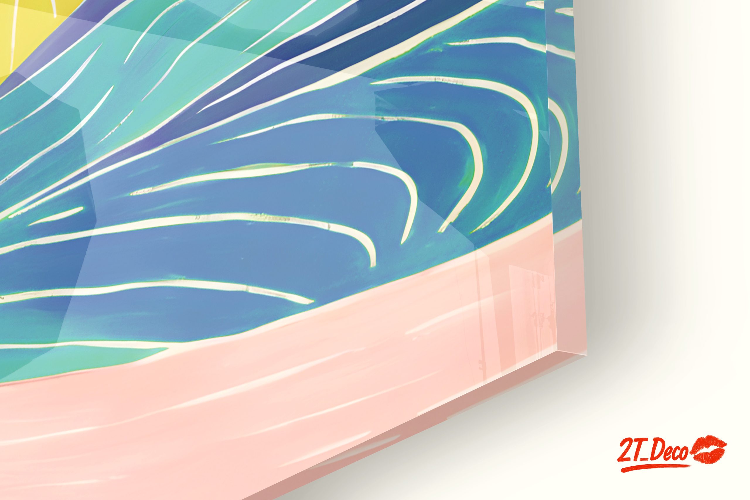Vibrant Playful Abstract Landscape Art 2 - Image 9