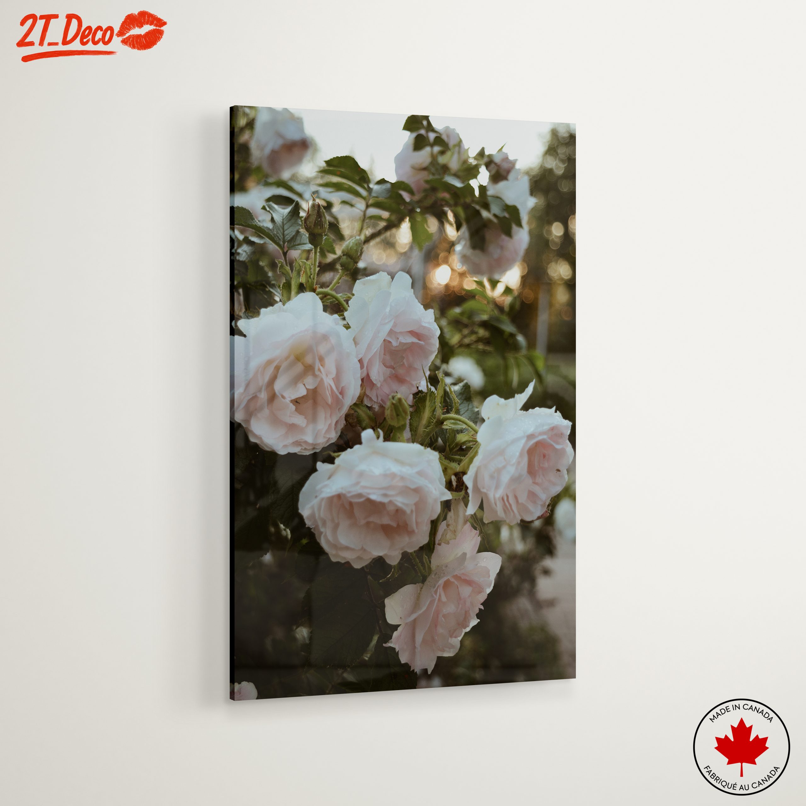 Delicate Pink Roses in Bloom - Image 6