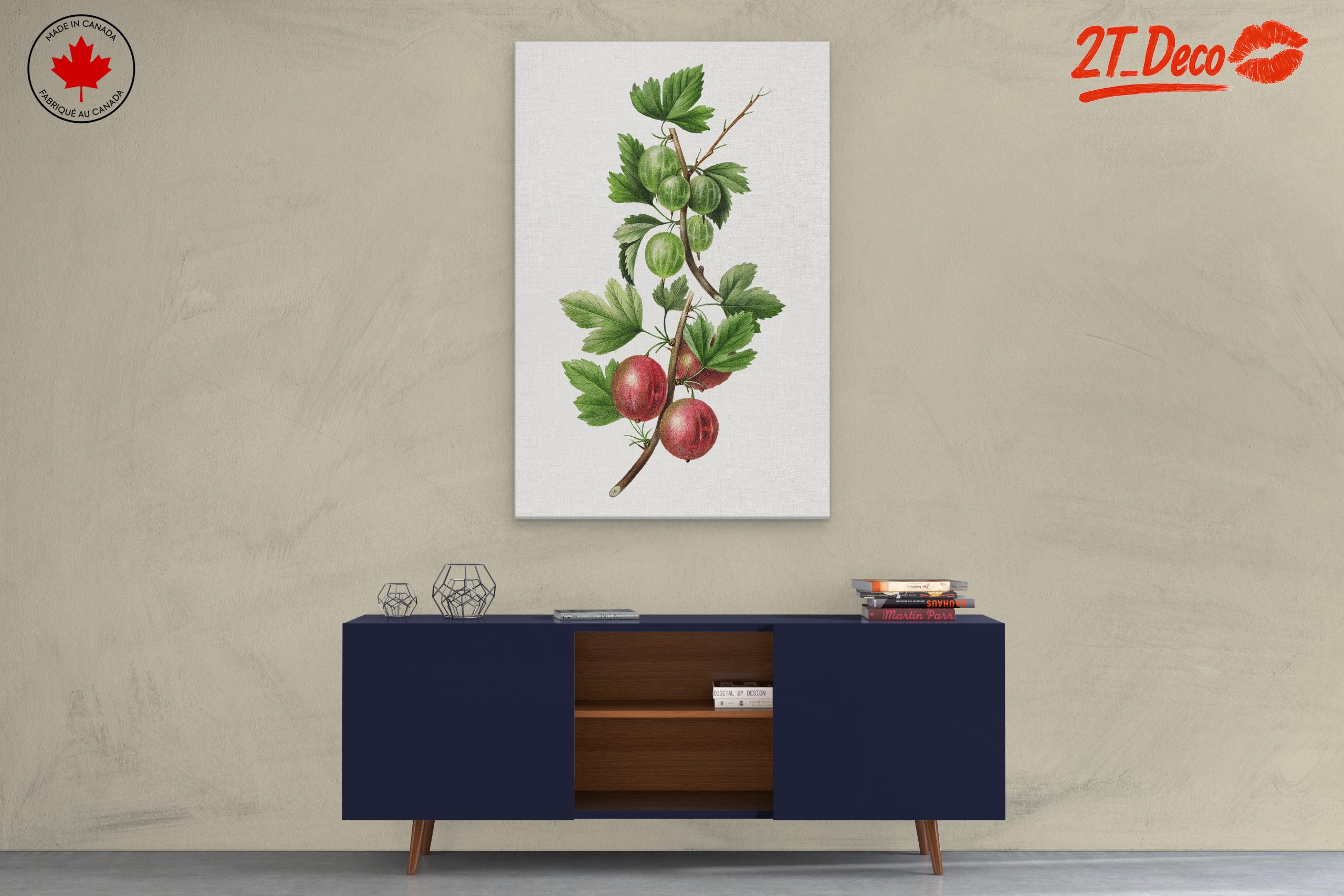 Gooseberries Botanical Illustration - Image 3