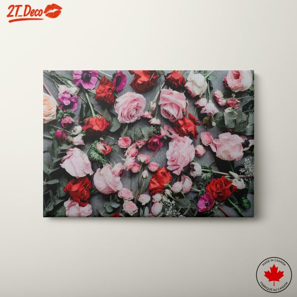 Colorful Floral Arrangement Art