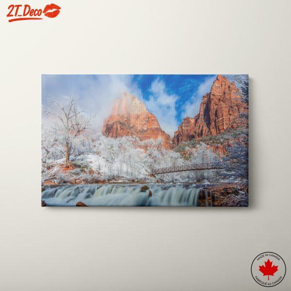 Winter Landscape in Zion National Park