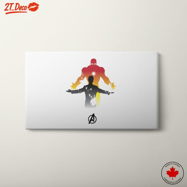 Epic Marvel Iron Man Art Display