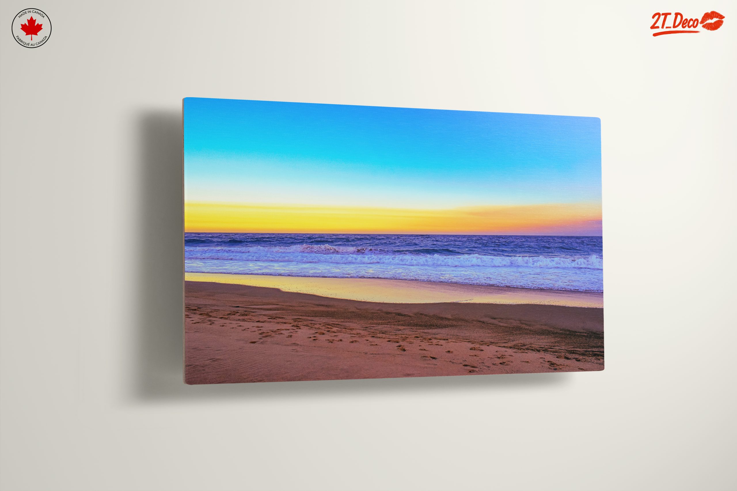 Vibrant Beach Sunset Over Water - Image 13