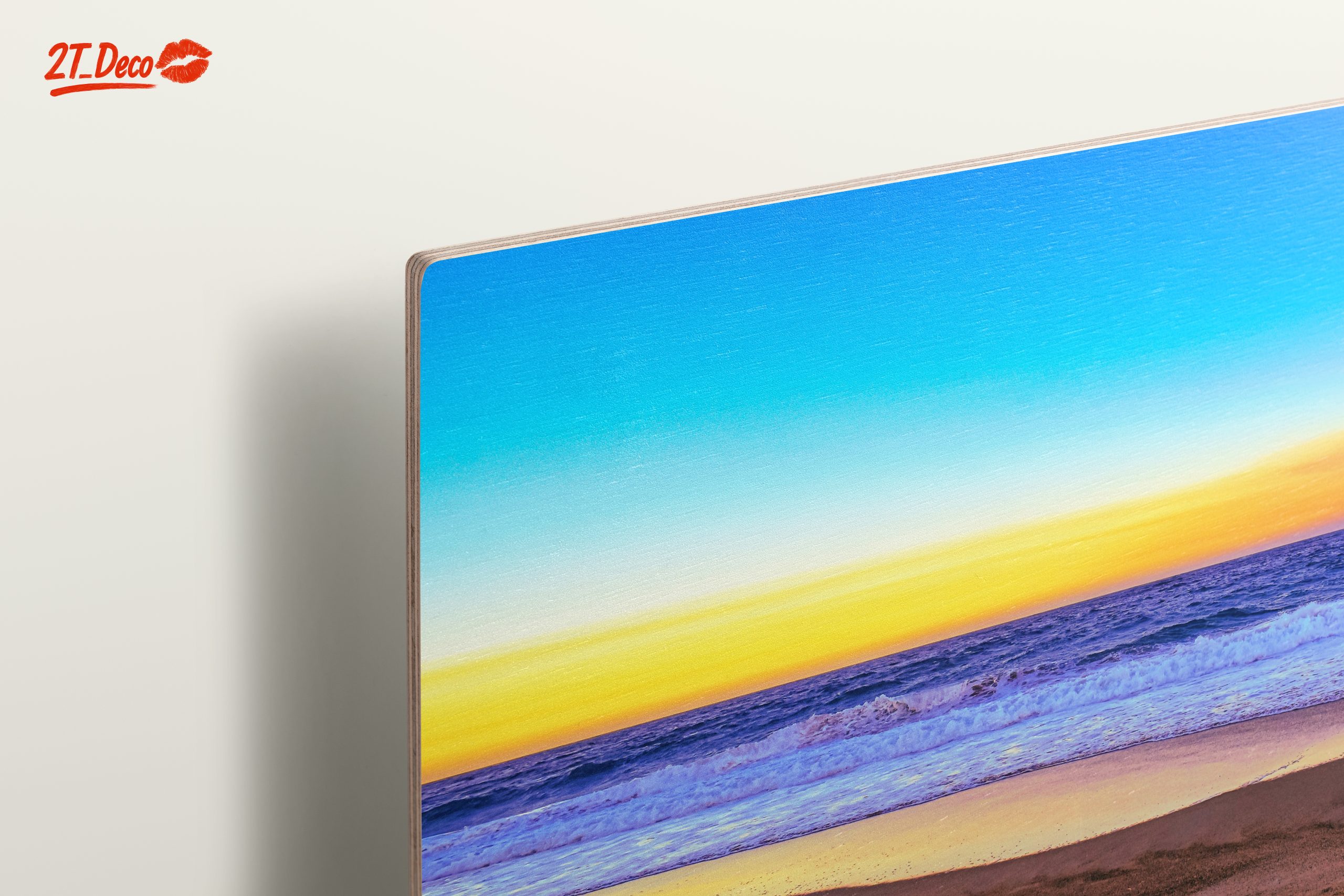 Vibrant Beach Sunset Over Water - Image 15