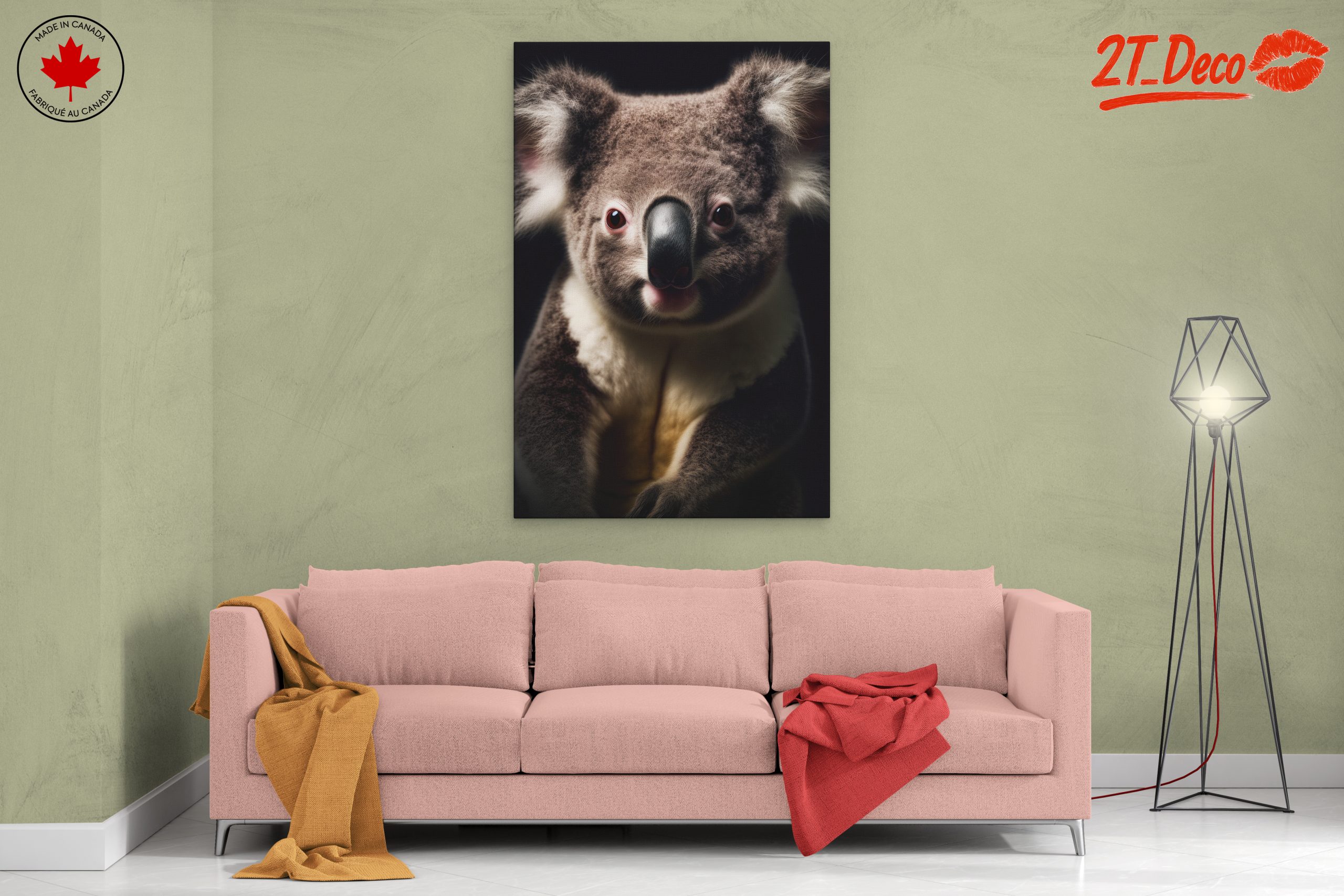 Close-Up Portrait of a Koala - Image 2