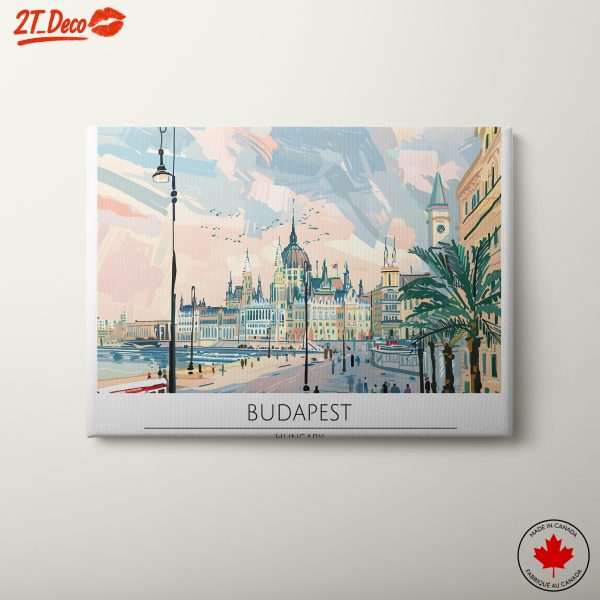 Budapest Cityscape Illustration