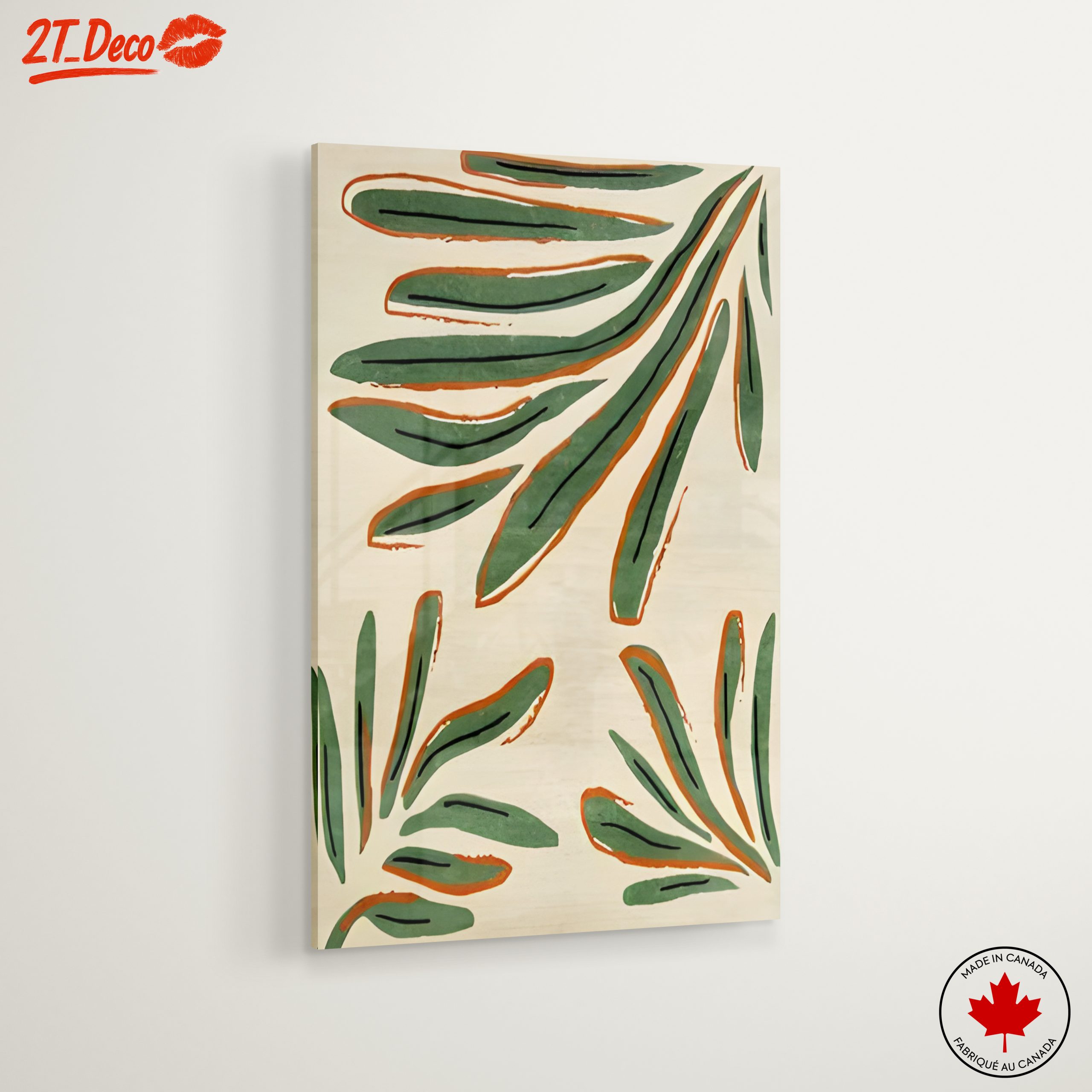 Abstract Botanical Leaf Design - Image 6