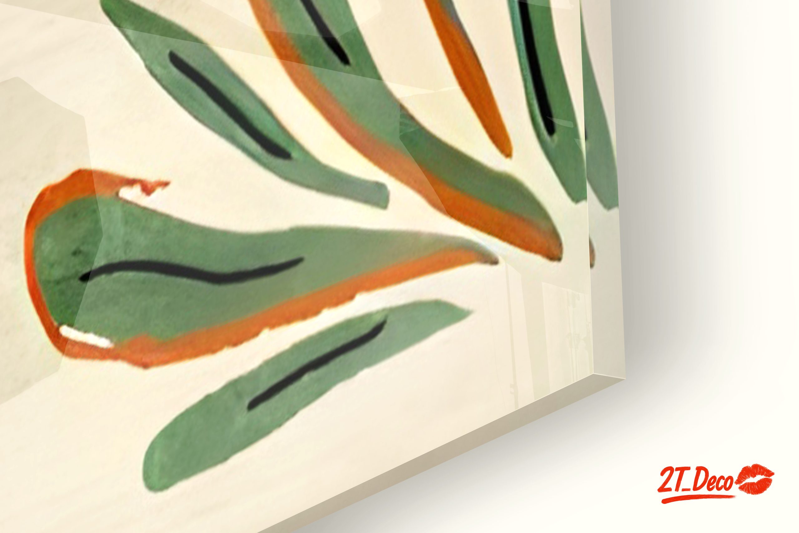 Abstract Botanical Leaf Design - Image 9