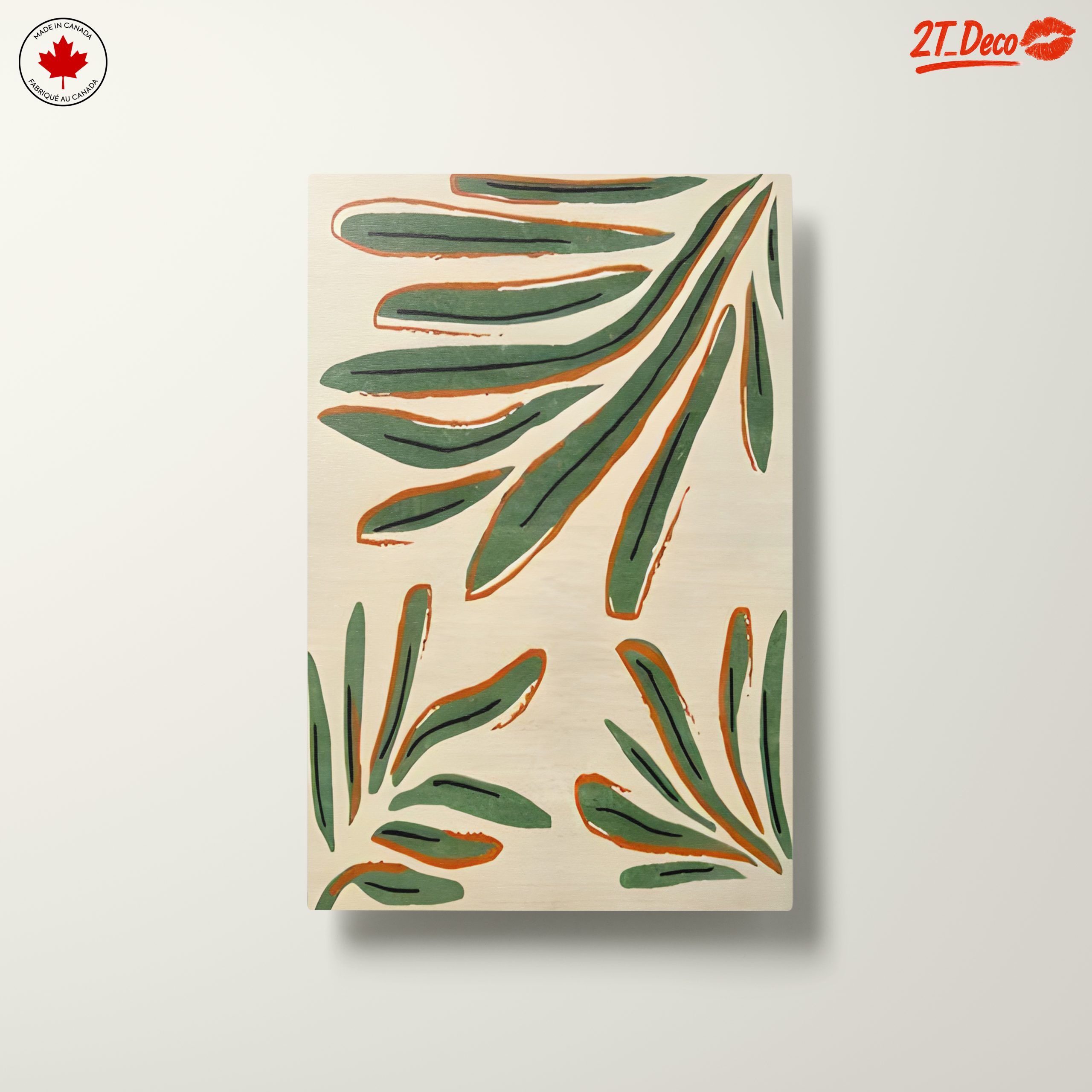Abstract Botanical Leaf Design - Image 10