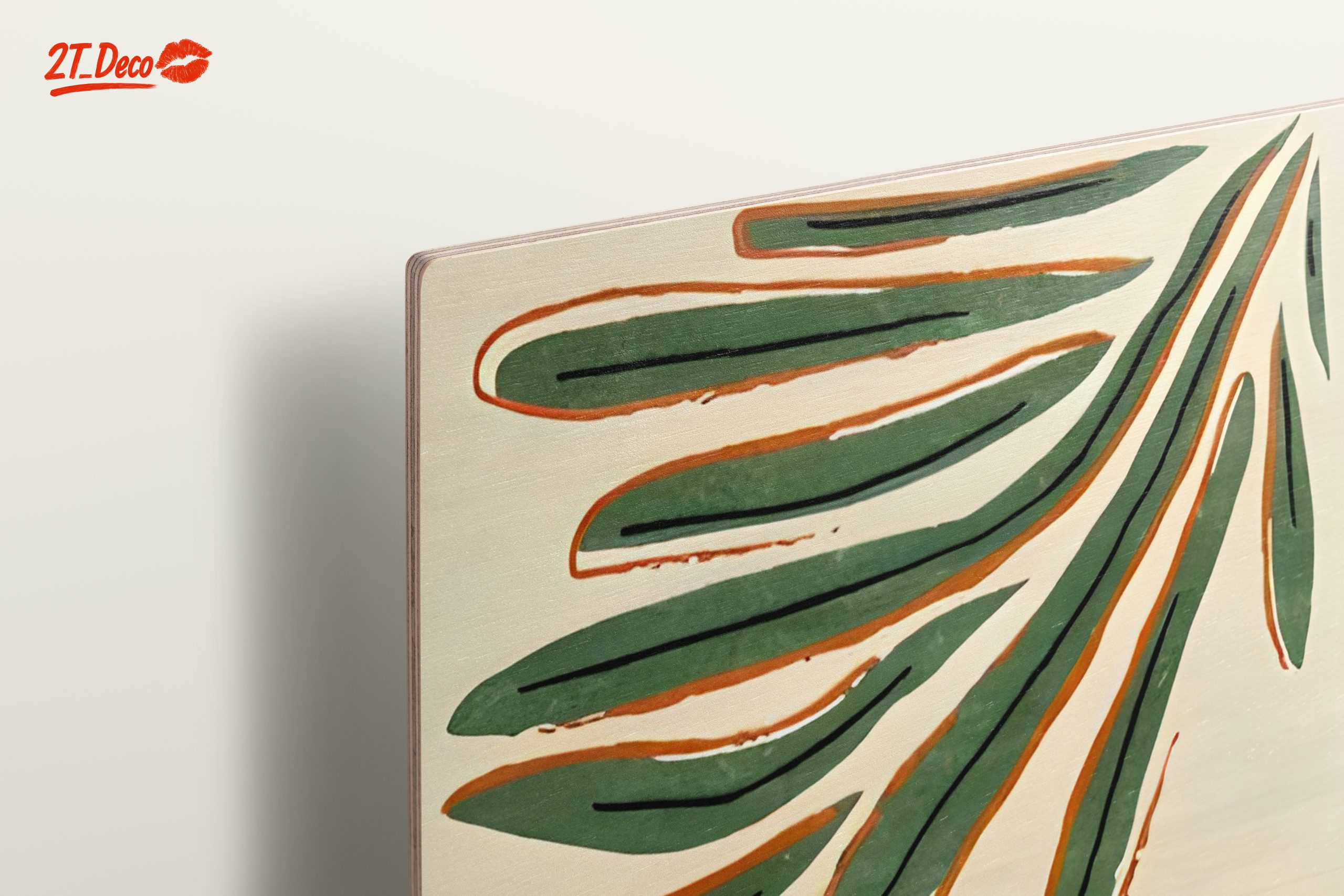 Abstract Botanical Leaf Design - Image 15