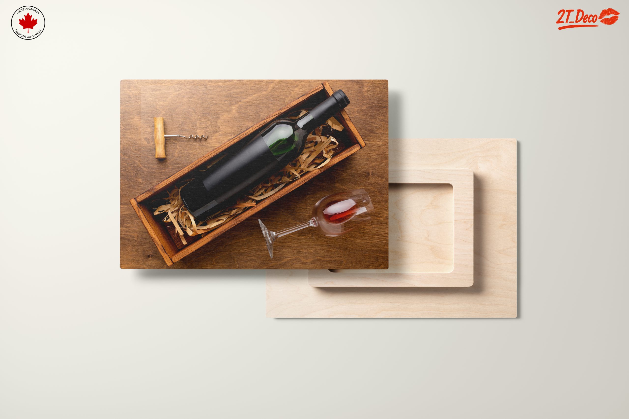 Elegant Wine and Glass Still Life - Image 11